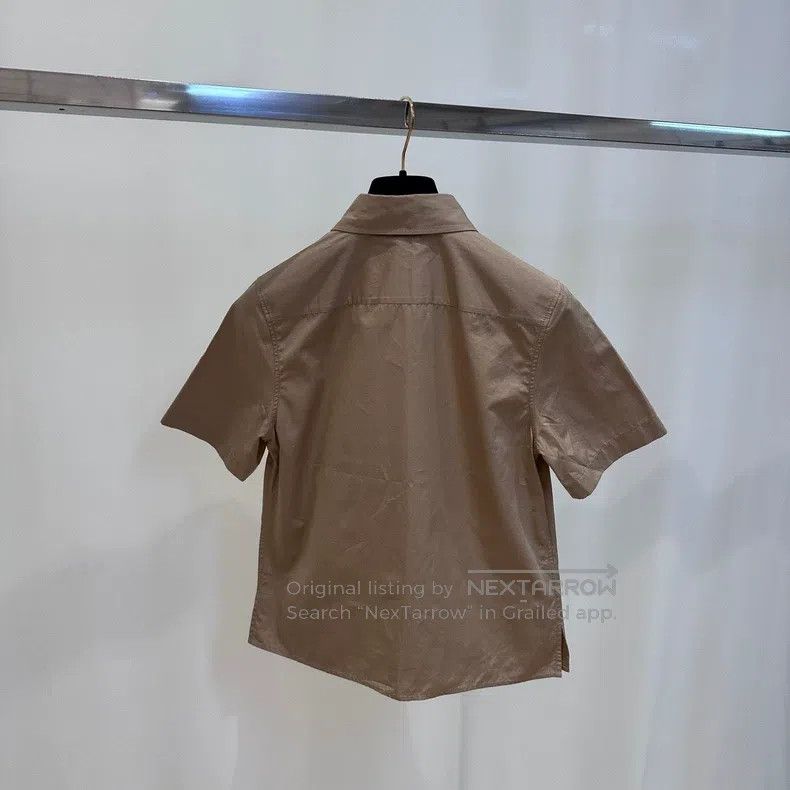 Miu Miu Miu Miu 38 Its color patch logo shirt Size S / US 4 / IT 40 - 4 Thumbnail