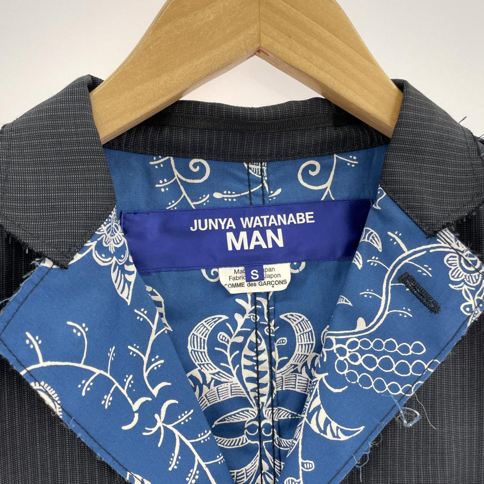 Junya Watanabe JUNYA WATANABE MAN Reversible Tailored Jacket Navy S Size US S / EU 44-46 / 1 - 2 Thumbnail