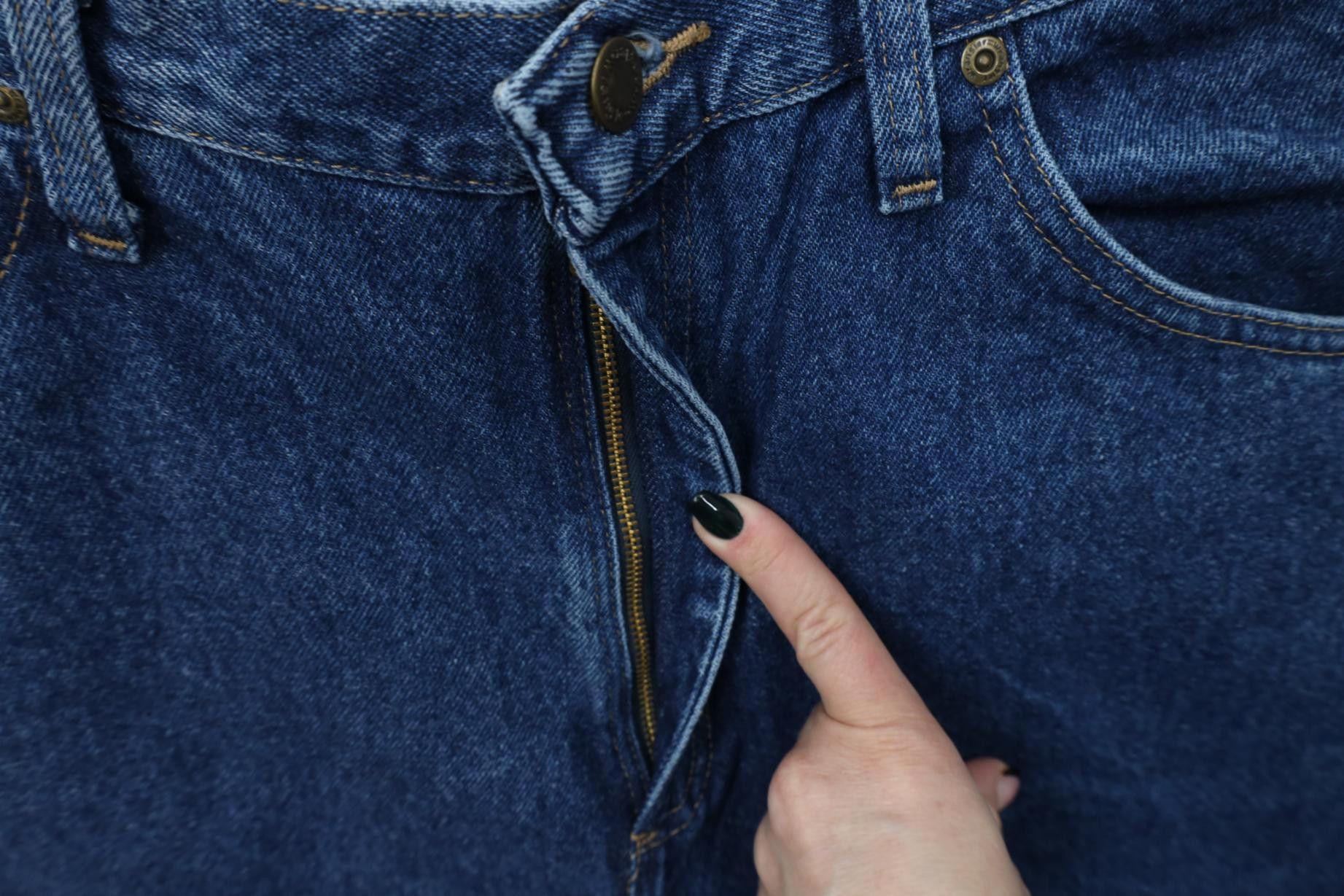 Wrangler Deadstock Vintage Y2K Wrangler Fit Straight Leg Denim Jeans Size US 36 / EU 52 - 5 Thumbnail