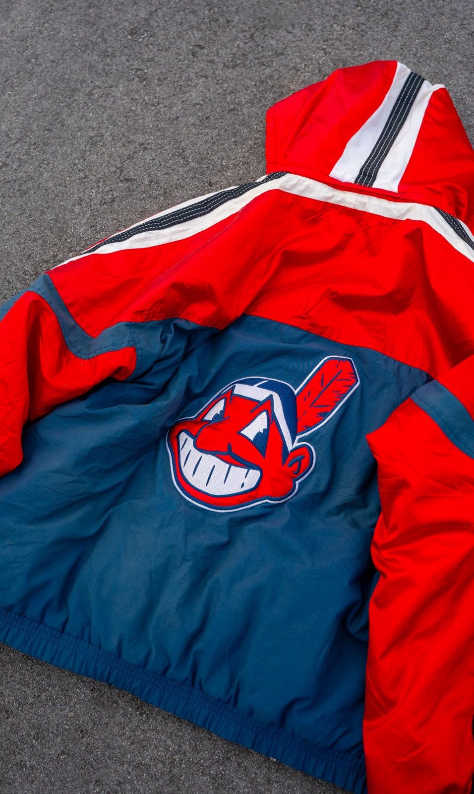 MLB × Starter × Vintage Cleveland Indians Genuine Merchandise Recruiter Starter Size US XL / EU 56 / 4 - 1 Thumbnail