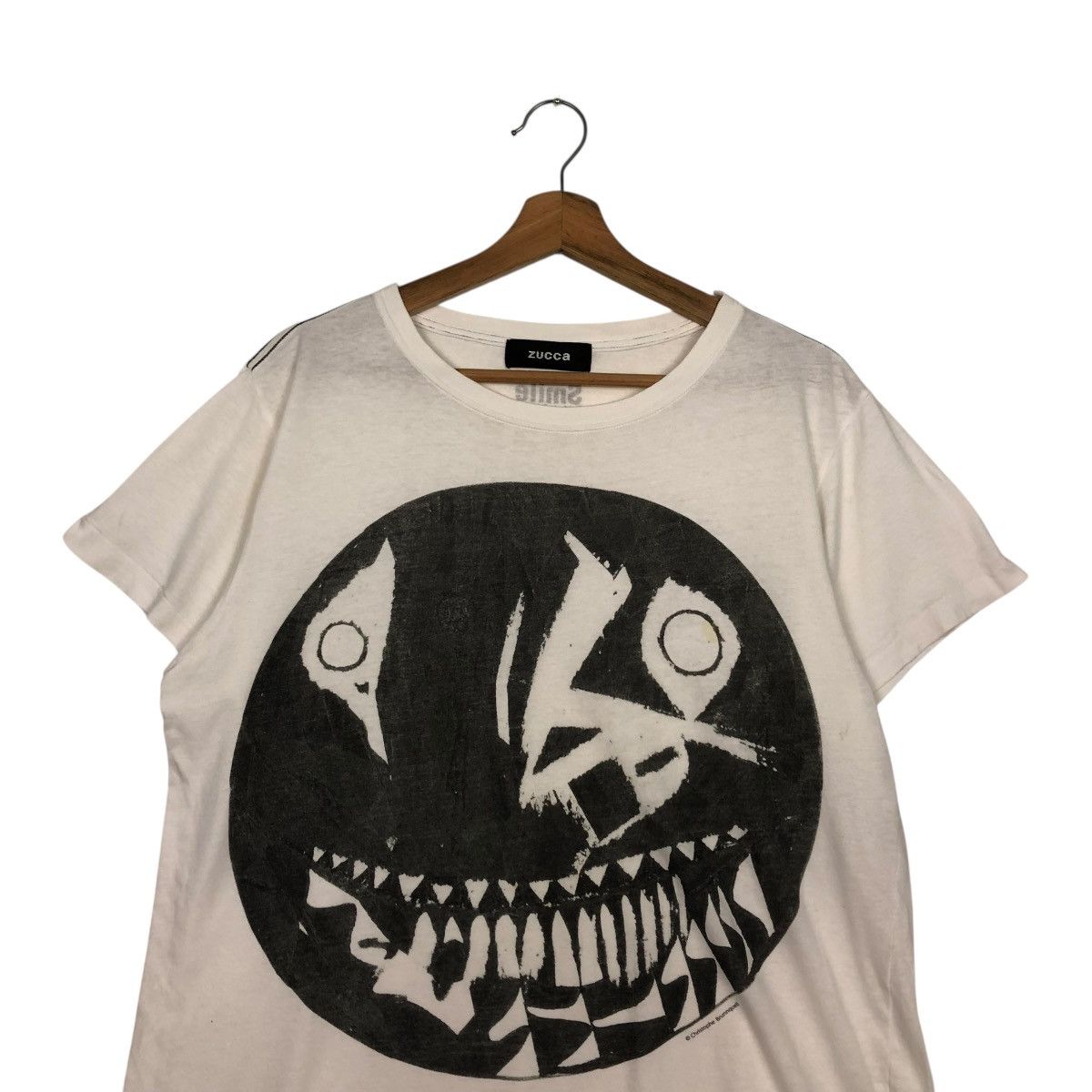 Issey Miyake 🔥VINTAGE TEE BIG LOGO ZUCCA X CHRISTOPHE BRUNNQUELL Size US M / EU 48-50 / 2 - 4 Thumbnail