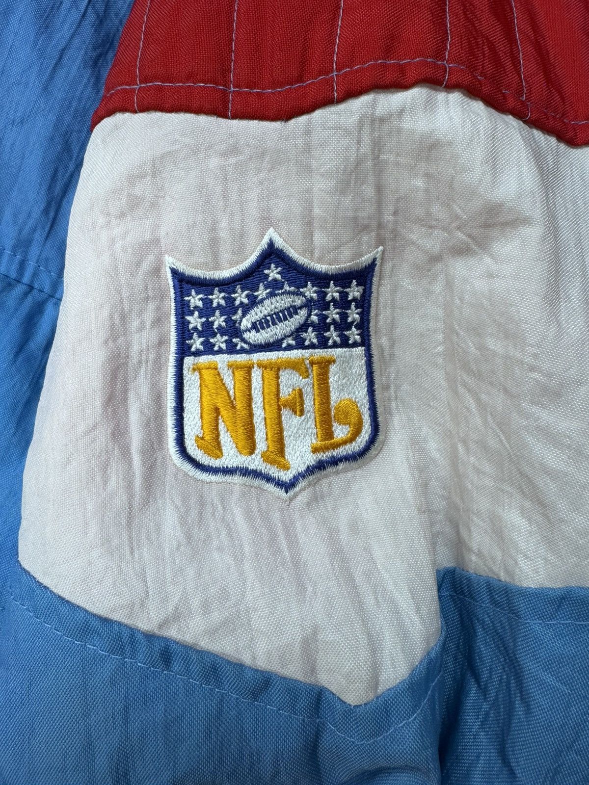 Starter Vintage Houston Oilers Starter Jacket *TRUE STARTER BRAND!* Size US XL / EU 56 / 4 - 4 Thumbnail