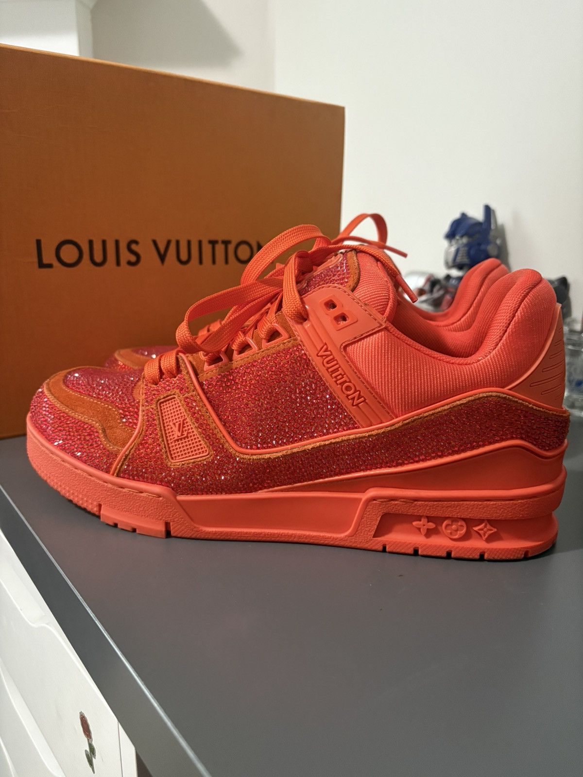 Louis Vuitton Louis Vuitton Trainer Swarovski sz 10 Size US 10 / EU 43 - 1 Thumbnail