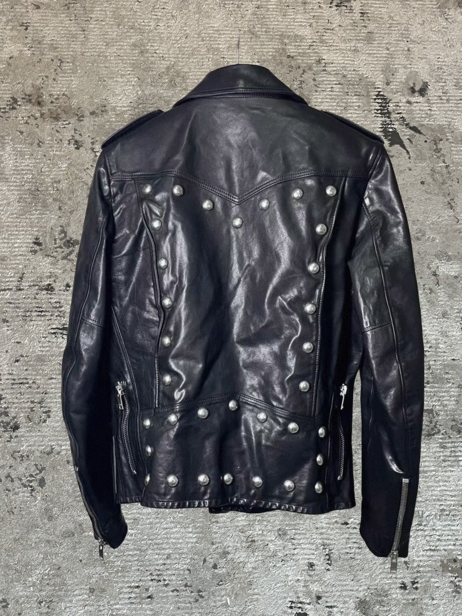 Saint Laurent Paris Saint Laurent Studded Leather Jacket Runway SS2015 Size US S / EU 44-46 / 1 - 3 Thumbnail