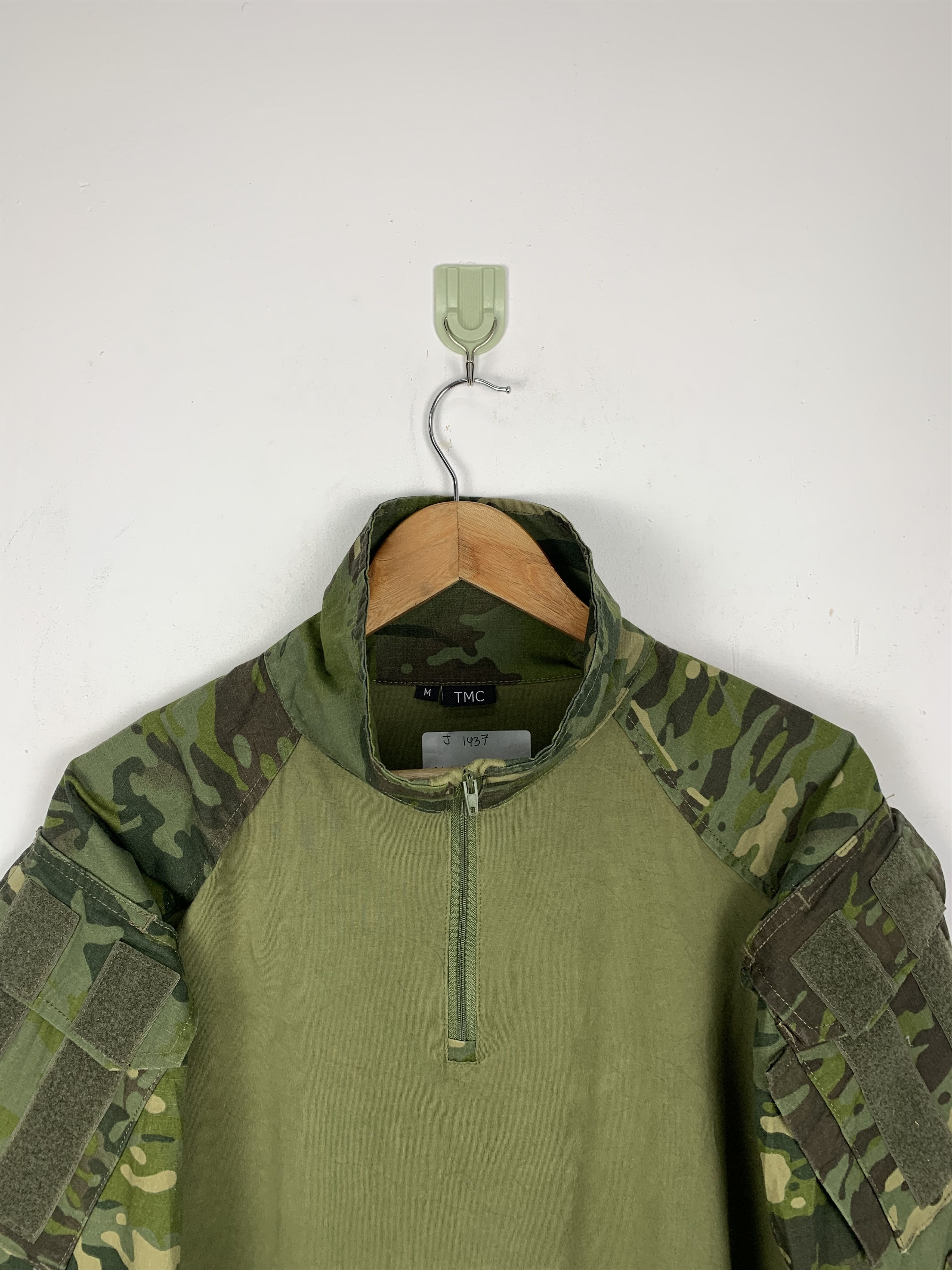 Vintage Vintage Frog Combat Shirt Military Camo Jacket J1437 Size US M / EU 48-50 / 2 - 2 Thumbnail