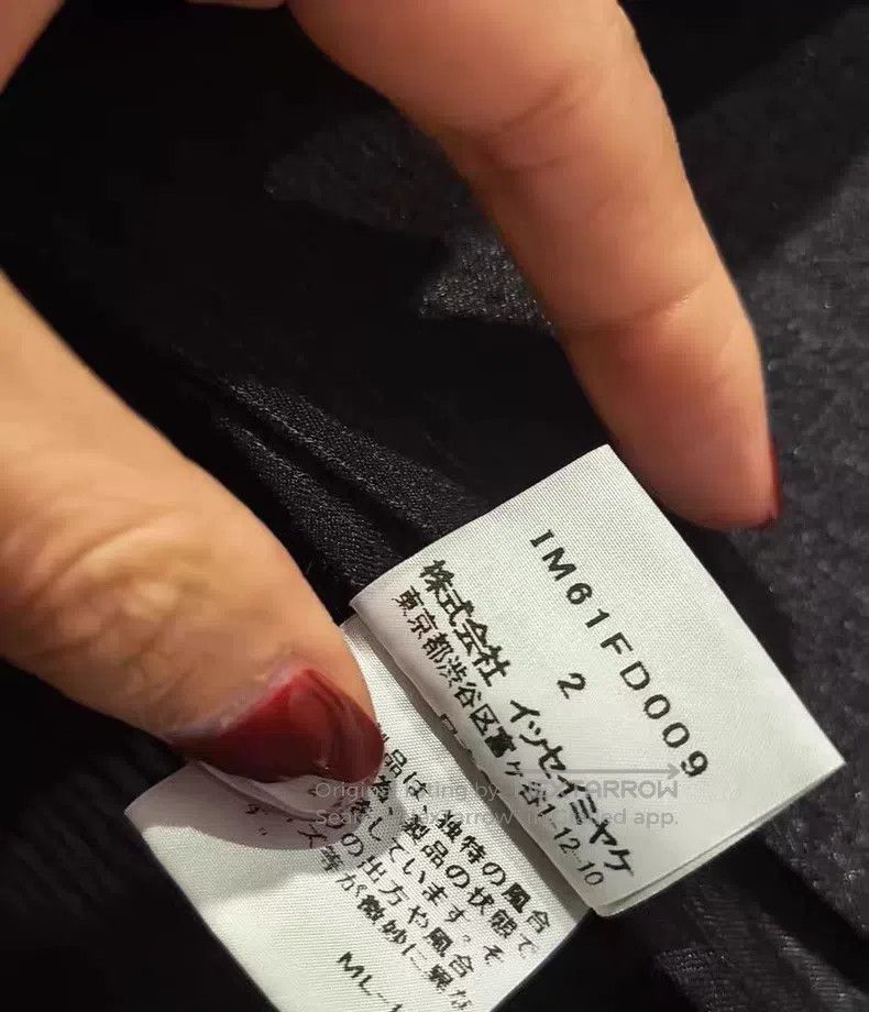 Issey Miyake Issey Miyake Main Line Black Coat Size M / US 6-8 / IT 42-44 - 2 Thumbnail