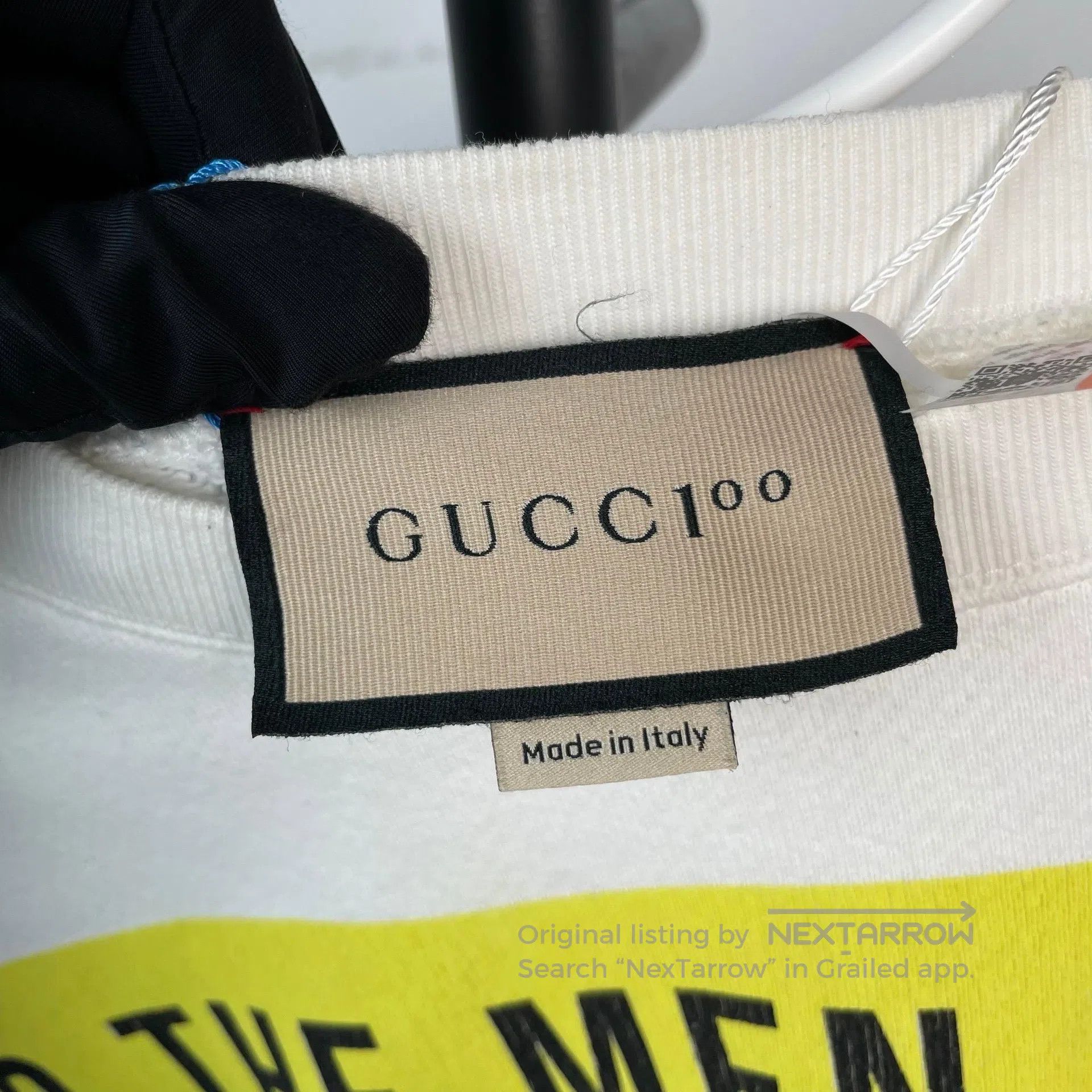 Gucci Guicci Beige Crew Neck Sweatshirt| Size US XS / EU 42 / 0 - 5 Thumbnail