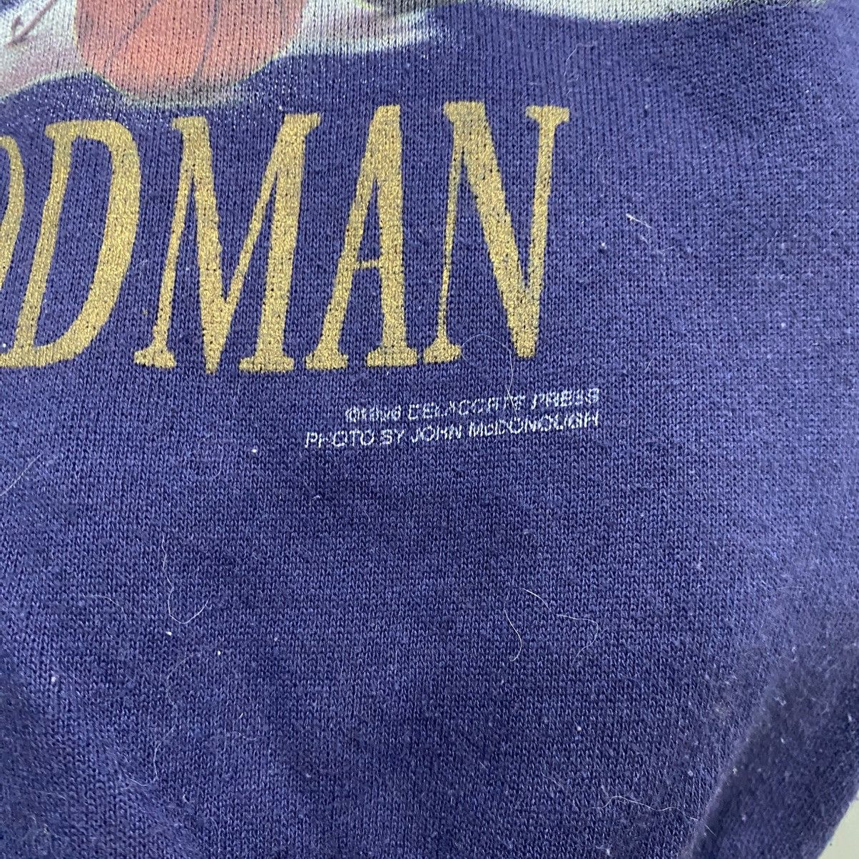 Rap Tees VINTAGE 1996 Dennis Rodman "Bad As I Wanna Be" Motorcycle Size US L / EU 52-54 / 3 - 7 Thumbnail