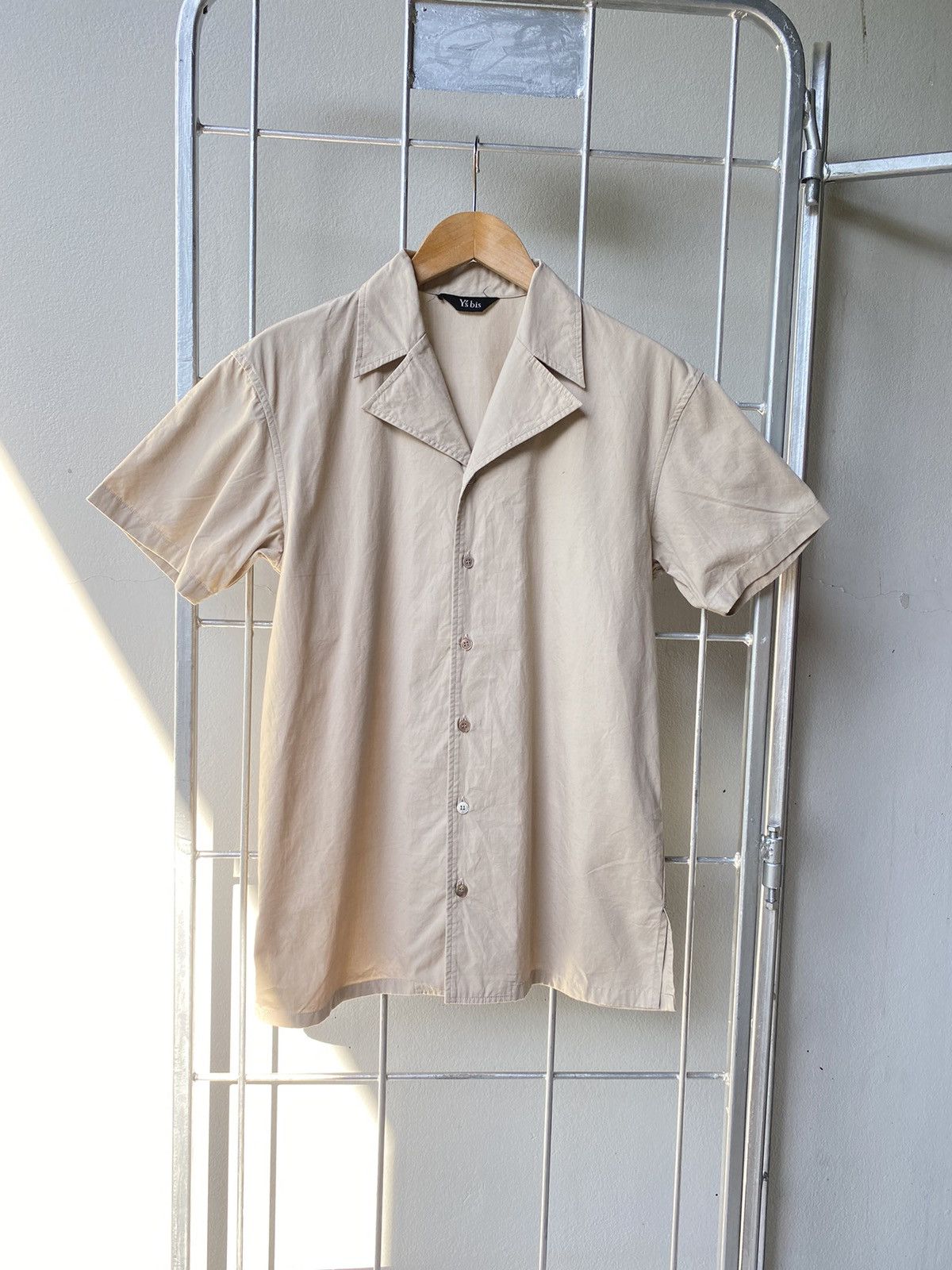 image of Ys Y’S Yohji Yamamoto Blouse in Brown, Women's (Size Large)