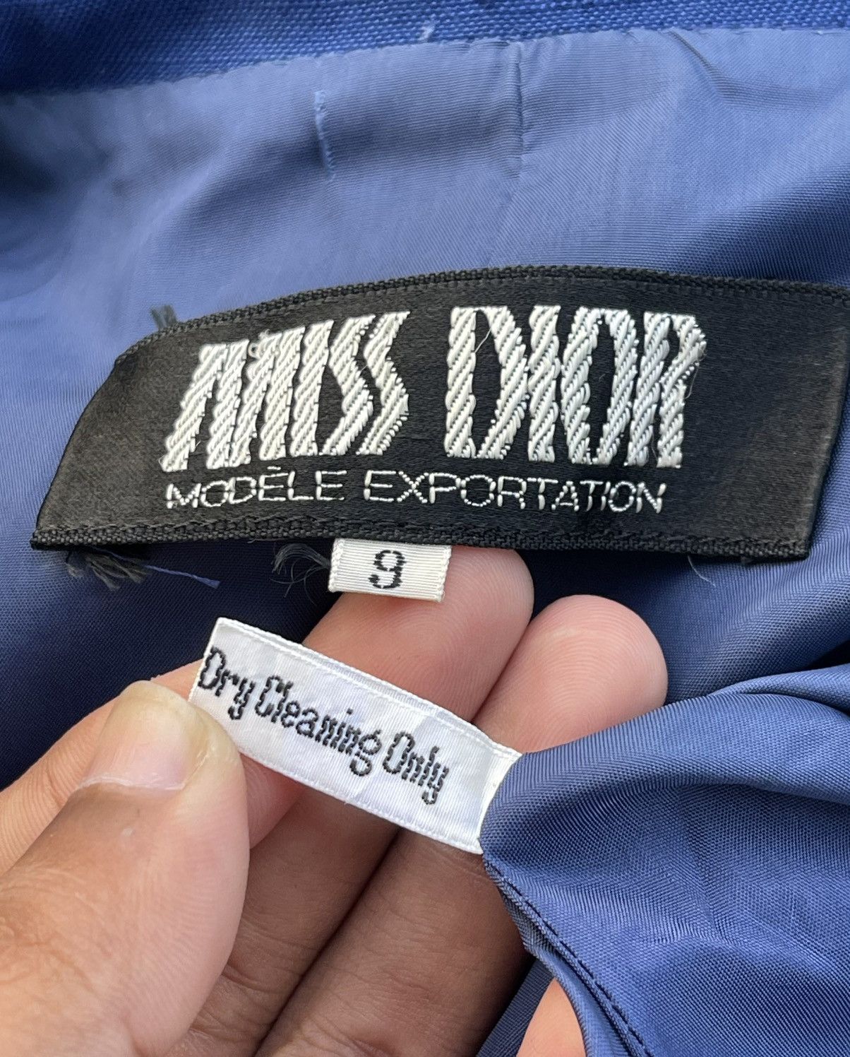 Christian Dior Monsieur 🔥Vintage Miss Dior Half Button-down Women's Dress Size S / US 4 / IT 40 - 10 Thumbnail