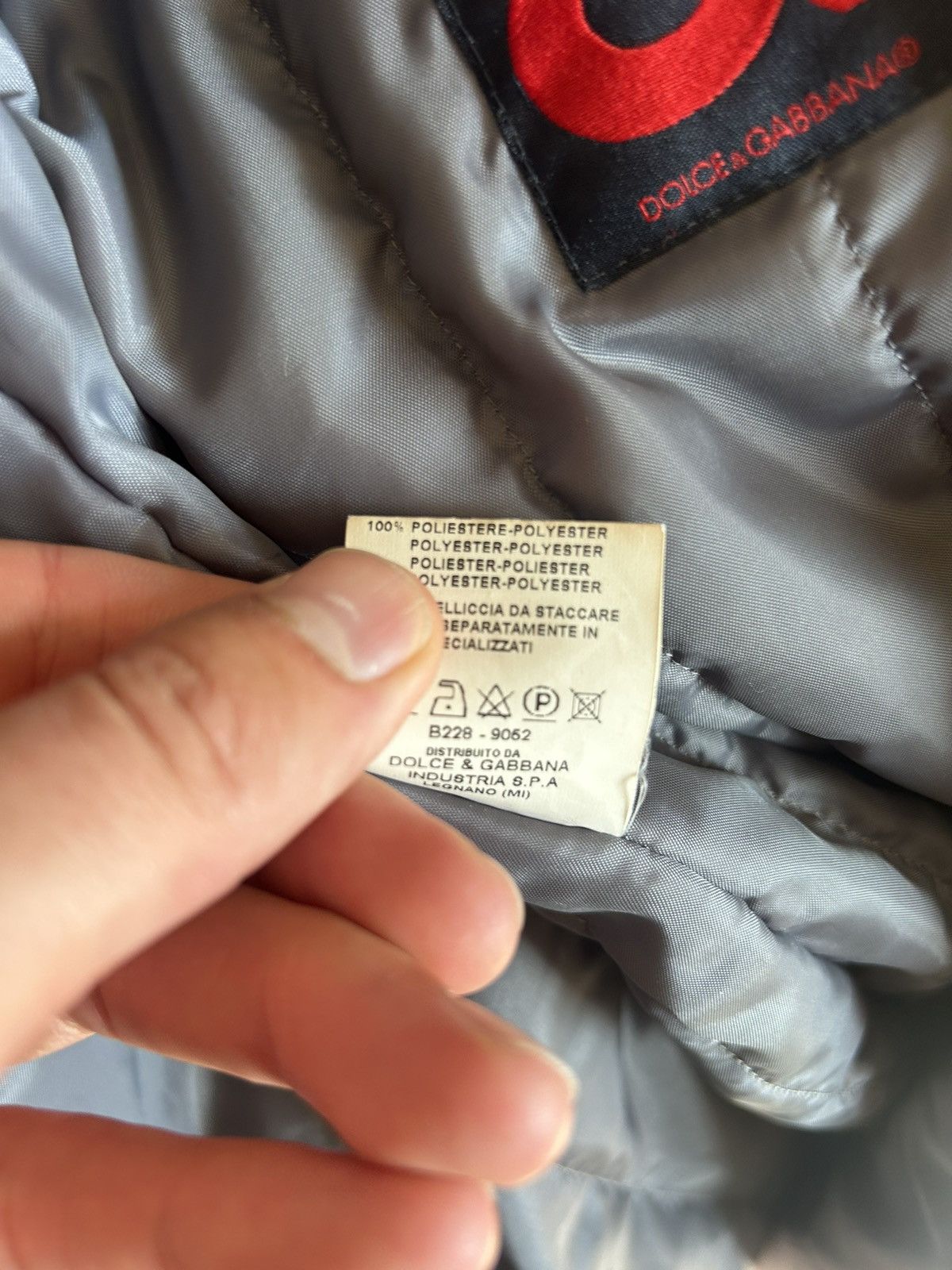 Dolce & Gabbana Grey Bondage Puffer Coat with Strap Detailing Size US M / EU 48-50 / 2 - 15 Thumbnail