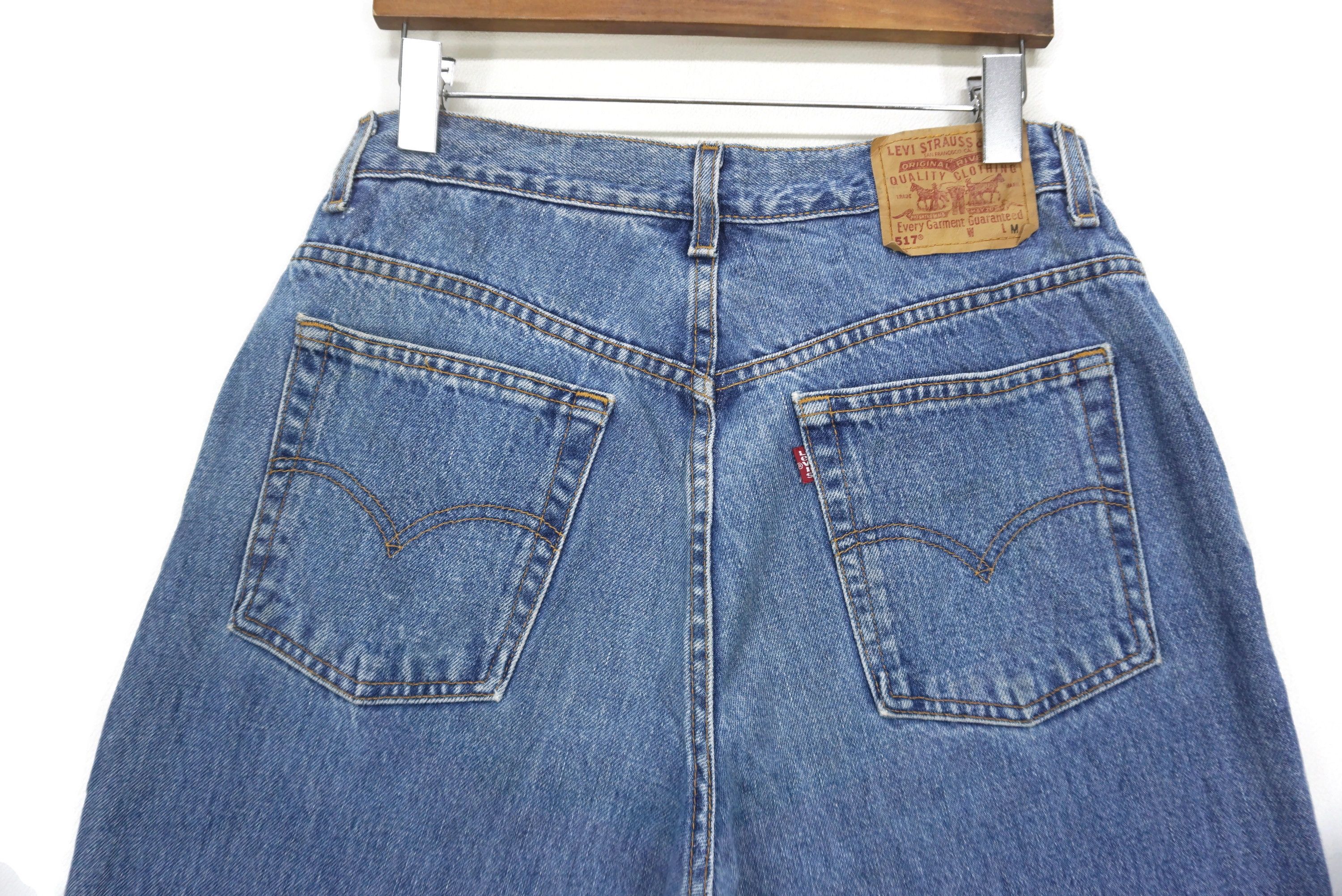 Levi's Vintage Levi's 517 Jeans W32xL26.5 11517-4892 Cropped Denim Size US 32 / EU 48 - 7 Thumbnail