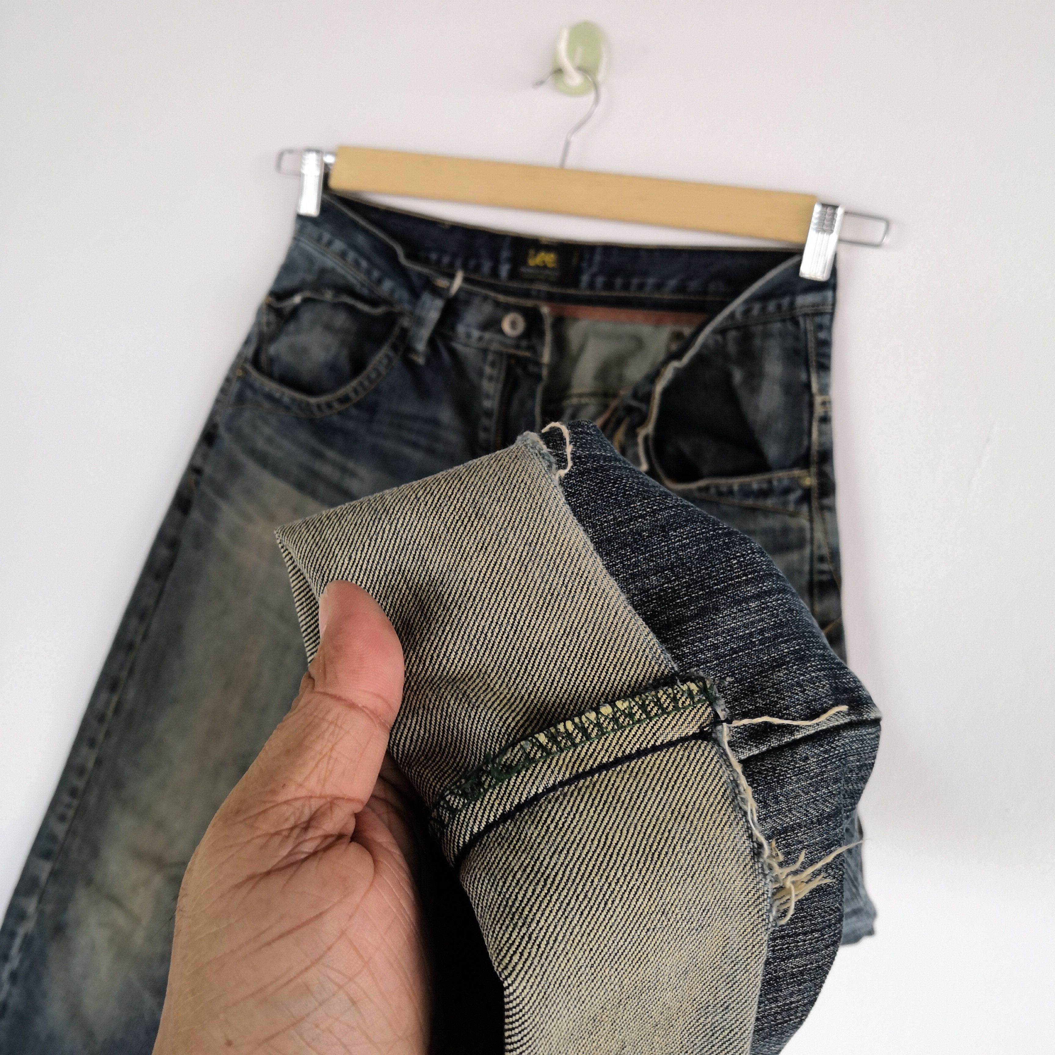 Lee Vintage Rusty Lee Sanforized Denim Lee Stonewash Jeans Size US 30 / EU 46 - 8 Thumbnail