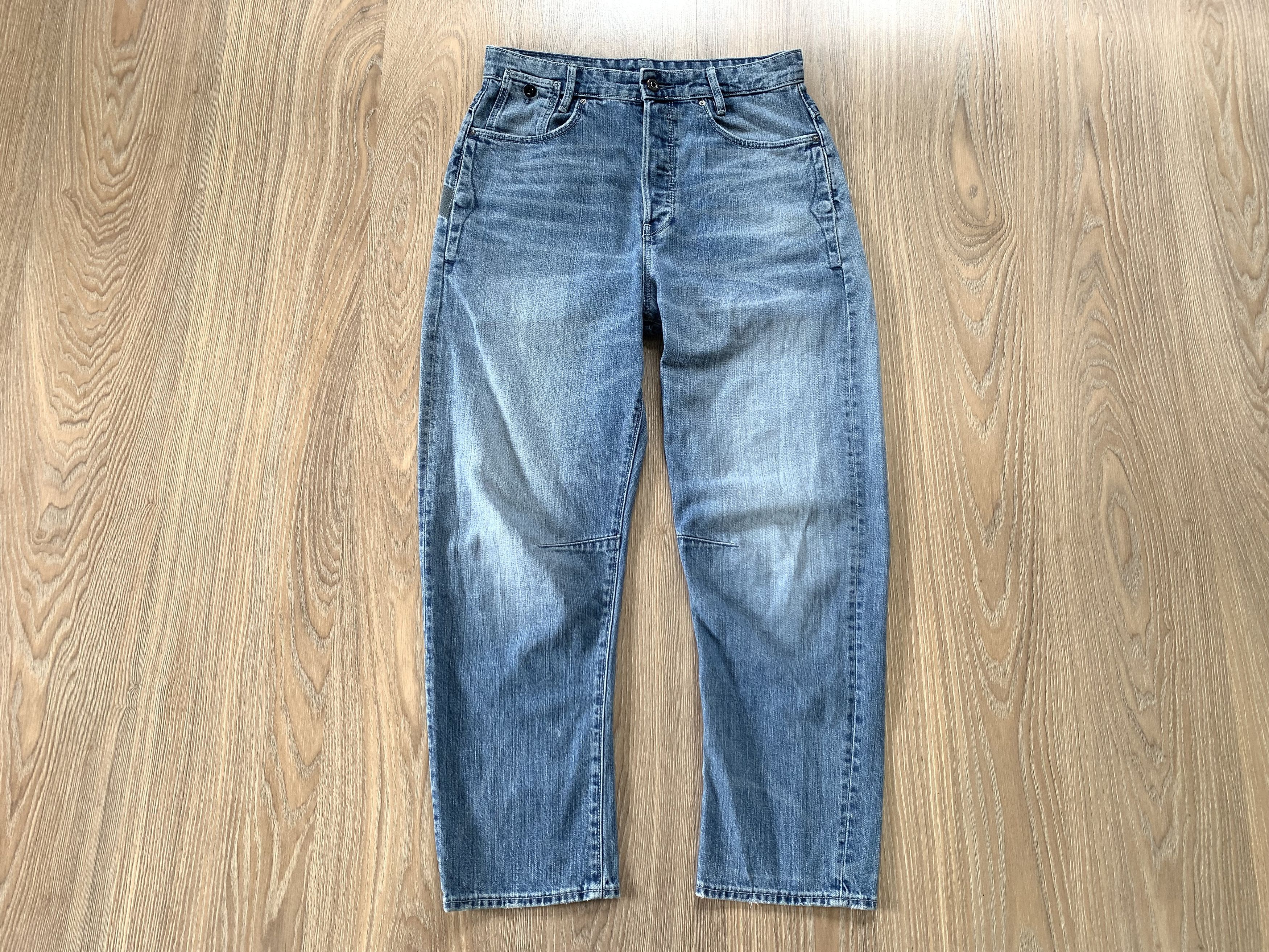 G-Star G Star Raw Women's C-staq 3d Boyfriend Crop Jeans Size 27" / US 4 / IT 40 - 2 Thumbnail