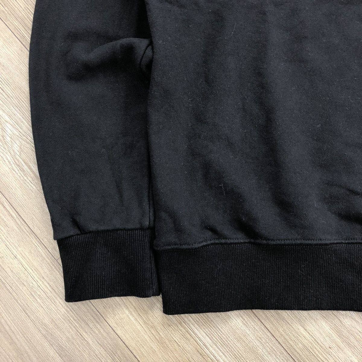 AMI Luxury Ami Alexandre Mattiussi Big Logo Black Sweatshirt Size US M / EU 48-50 / 2 - 12 Thumbnail