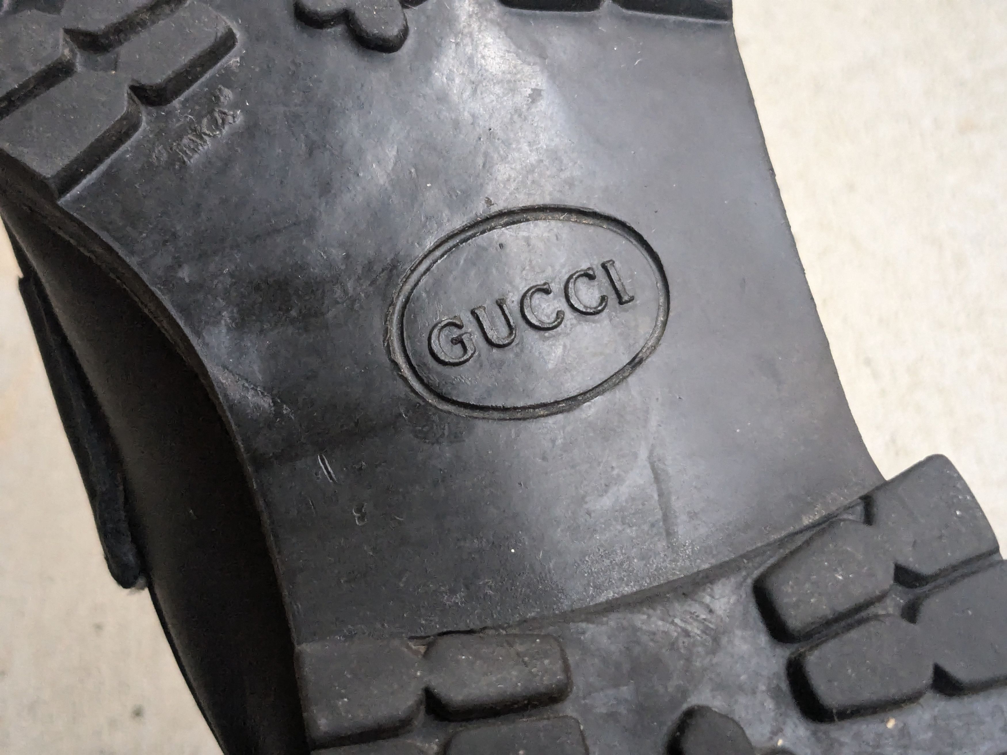Gucci Gucci Horsebit Loafers Black 8 D Leather Rubber Snaffle Size US 8 / EU 41 - 16 Thumbnail