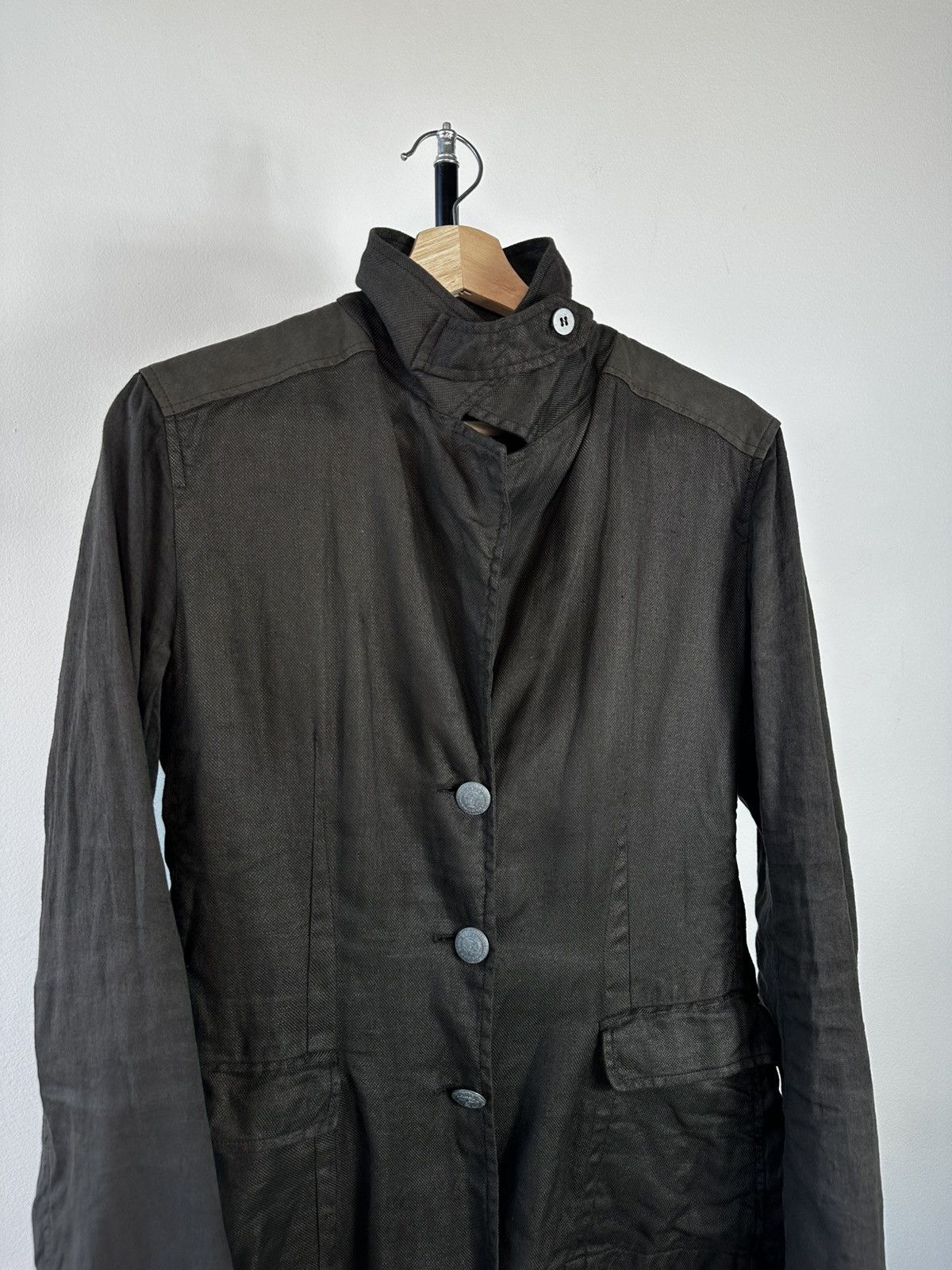 C.P. Company Archival C.P. Company 2006 Linen-Nylon Blend Blazer Jacket Size US S / EU 44-46 / 1 - 3 Thumbnail