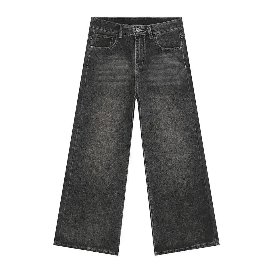 Japanese Brand Retro straight tube loose casual jeans Size US 32 / EU 48 - 5 Thumbnail