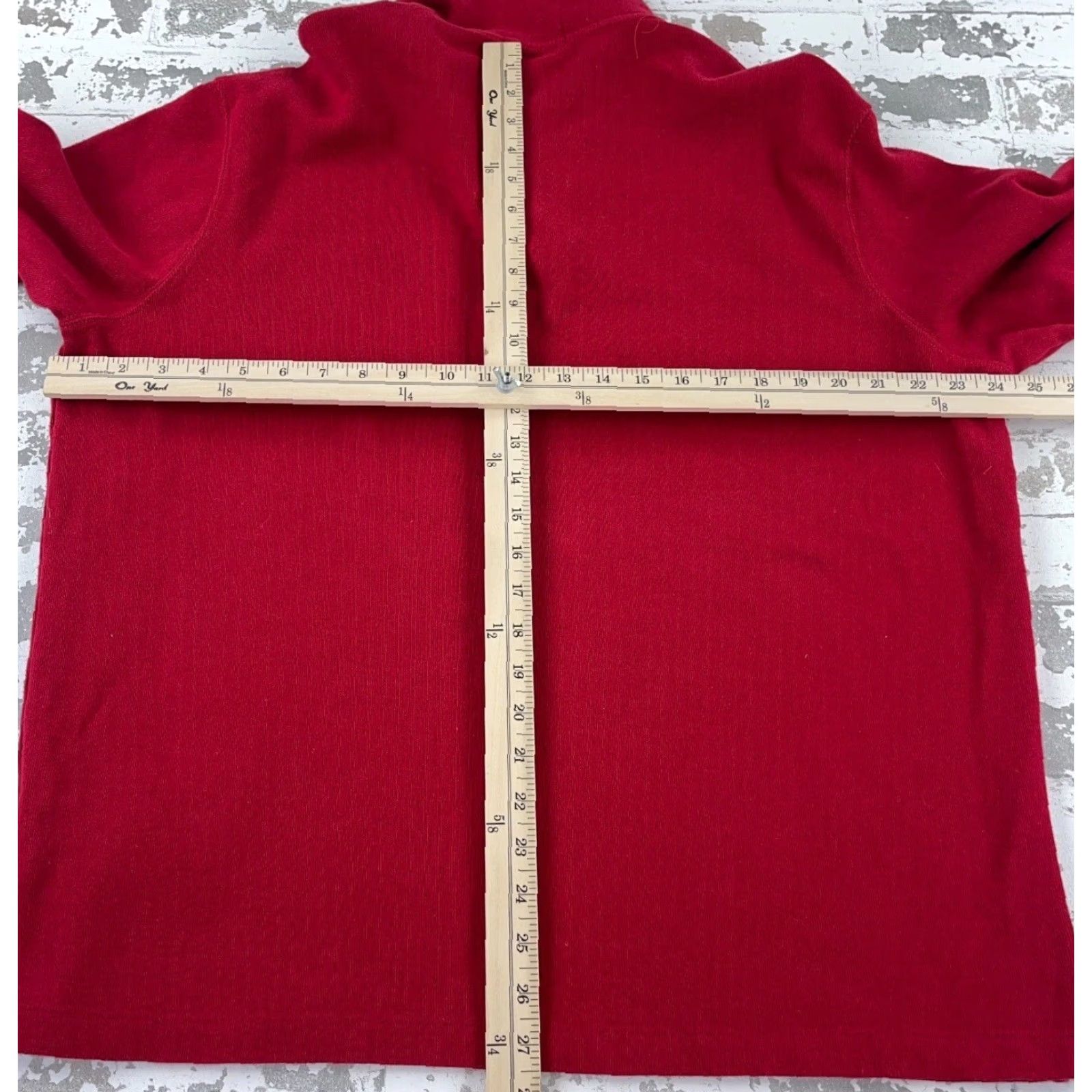 Polo Ralph Lauren Polo Ralph Lauren Sweater Mens XL Red Pullover 1/4 Zip Rib Knit Logo Embroidered Classic Preppy Sports 90s? Size US XL / EU 56 / 4 - 6 Thumbnail
