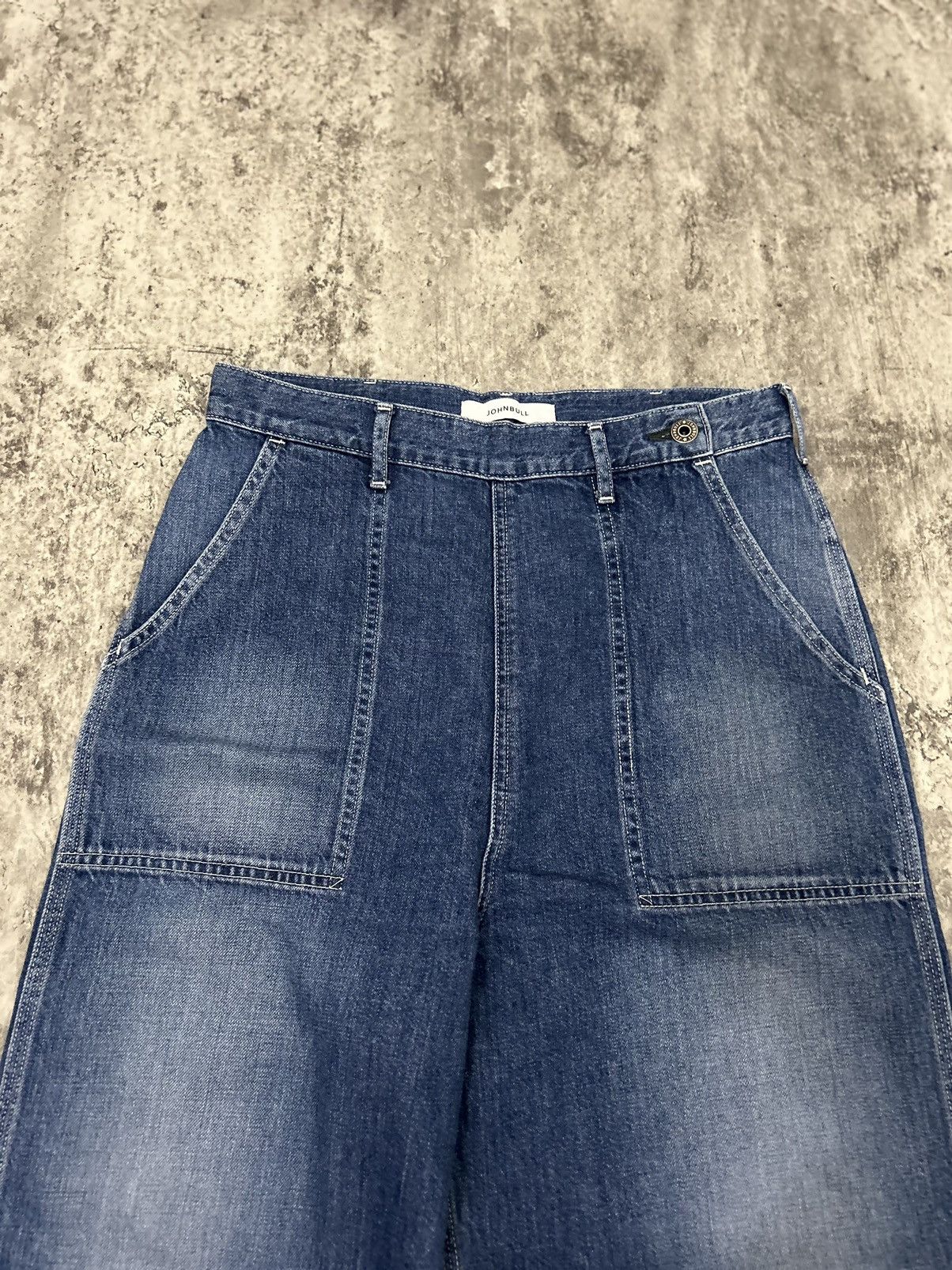 Japanese Brand × Johnbull JOHNBULL Wide Leg Waist Side Zipper Pans Size US 30 / EU 46 - 5 Thumbnail