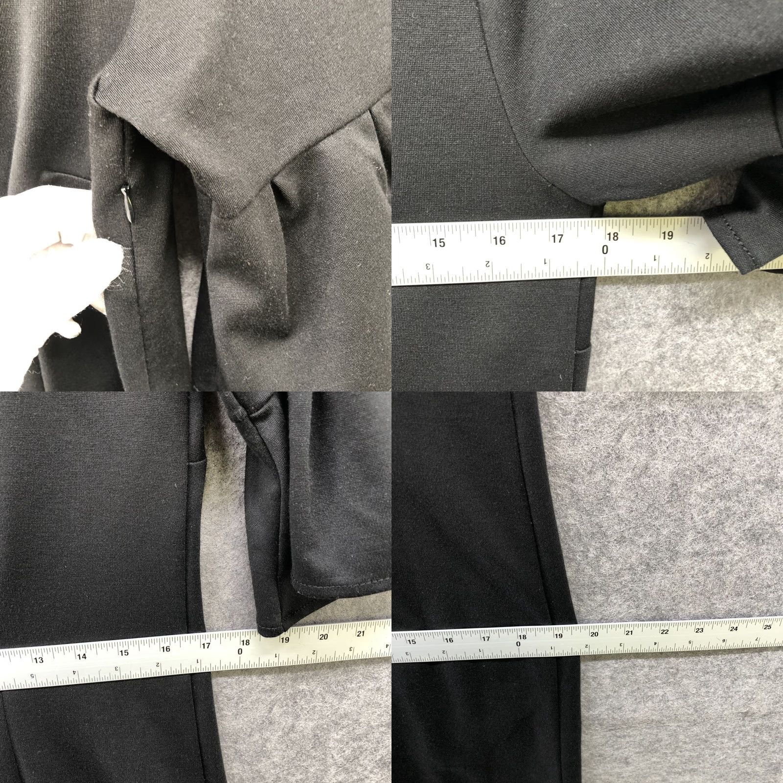 Loft LOFT Black Sheath Dress Size 8 Scoop Neck Bell Sleeve 1/2 Sleeve Career Work Dress Size M / US 6-8 / IT 42-44 - 8 Thumbnail
