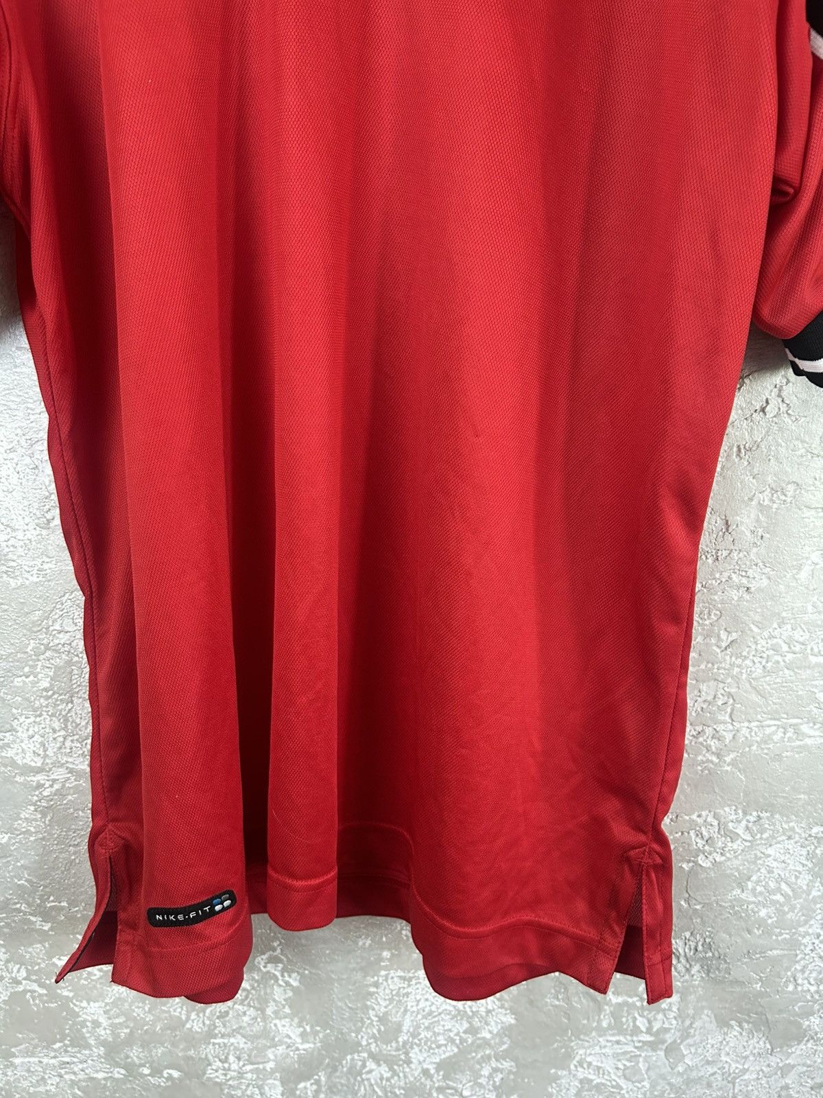 Nike Vintage Nike Jersey Striped Polo Y2K Stretch Performance Size US M / EU 48-50 / 2 - 4 Thumbnail