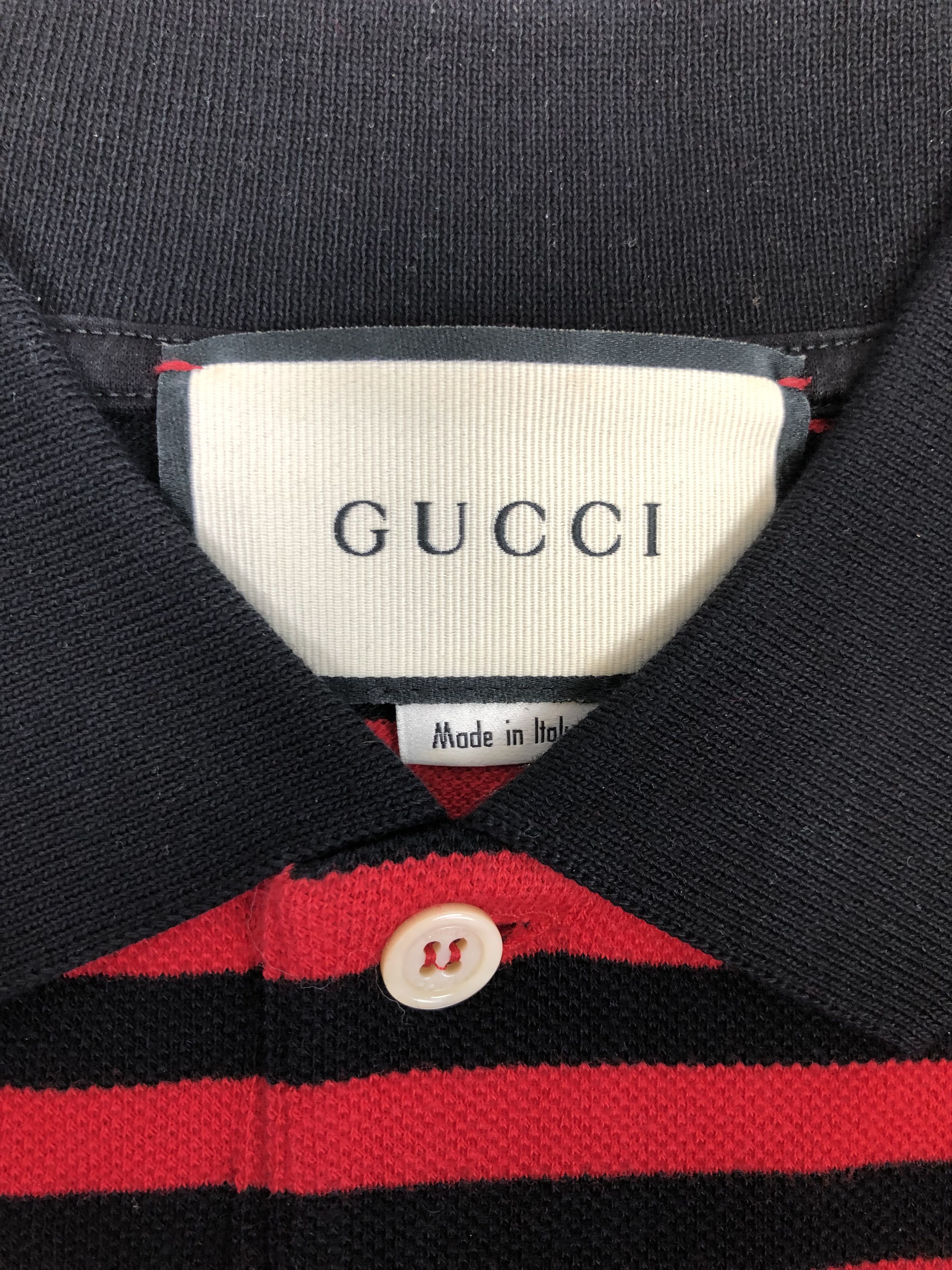 Gucci Men's Gucci Bee Polo Size US L / EU 52-54 / 3 - 3 Thumbnail
