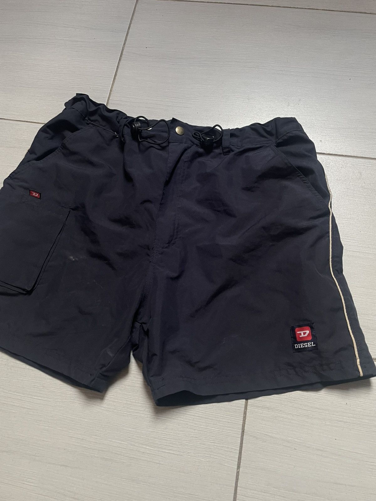 Diesel × Vintage Diesel sport nylon cargo street avant garde vintage 90s Size US 29 - 2 Thumbnail