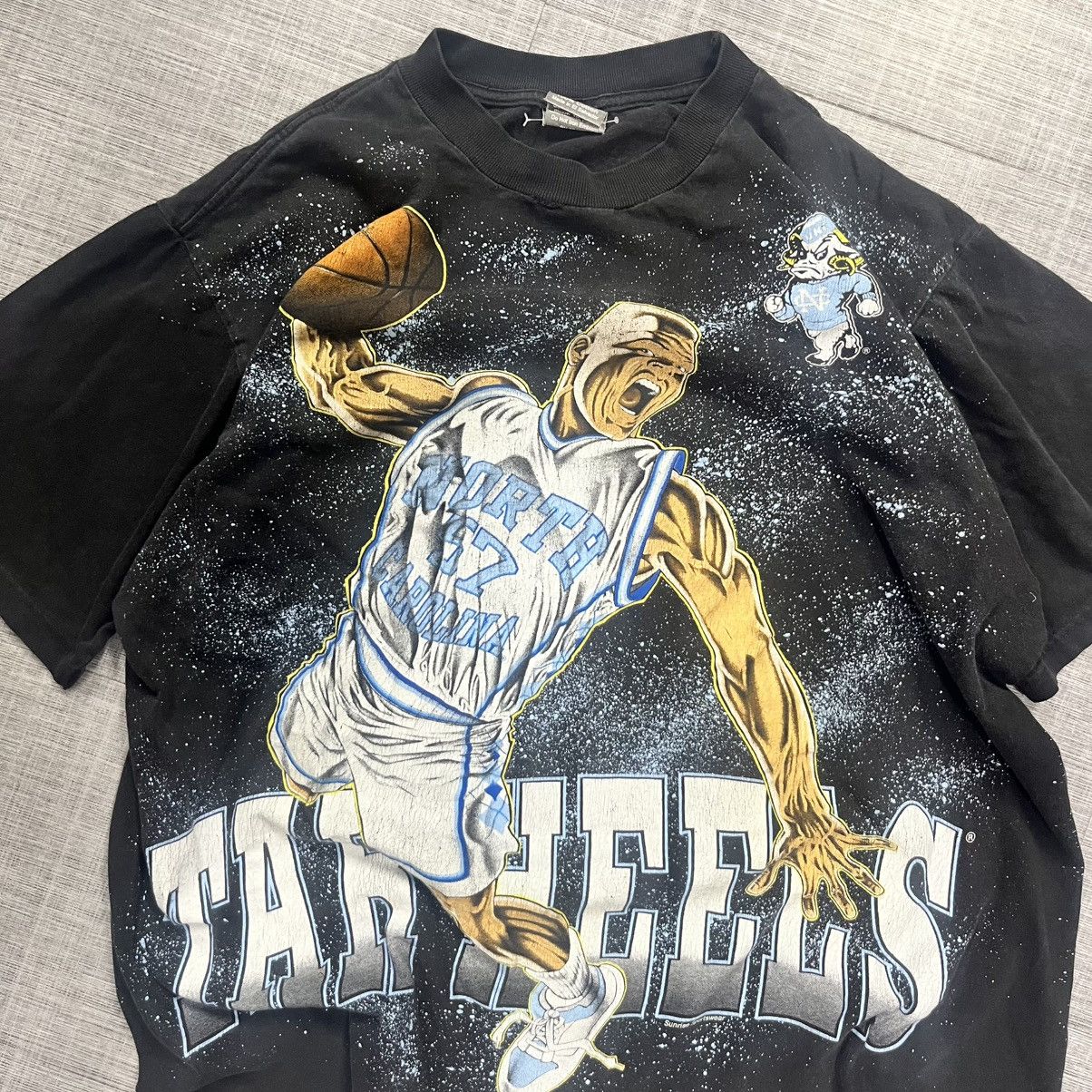 Vintage Rare VTG 90s UNC Tarheels American Thunder AOP Size US XL / EU 56 / 4 - 2 Thumbnail