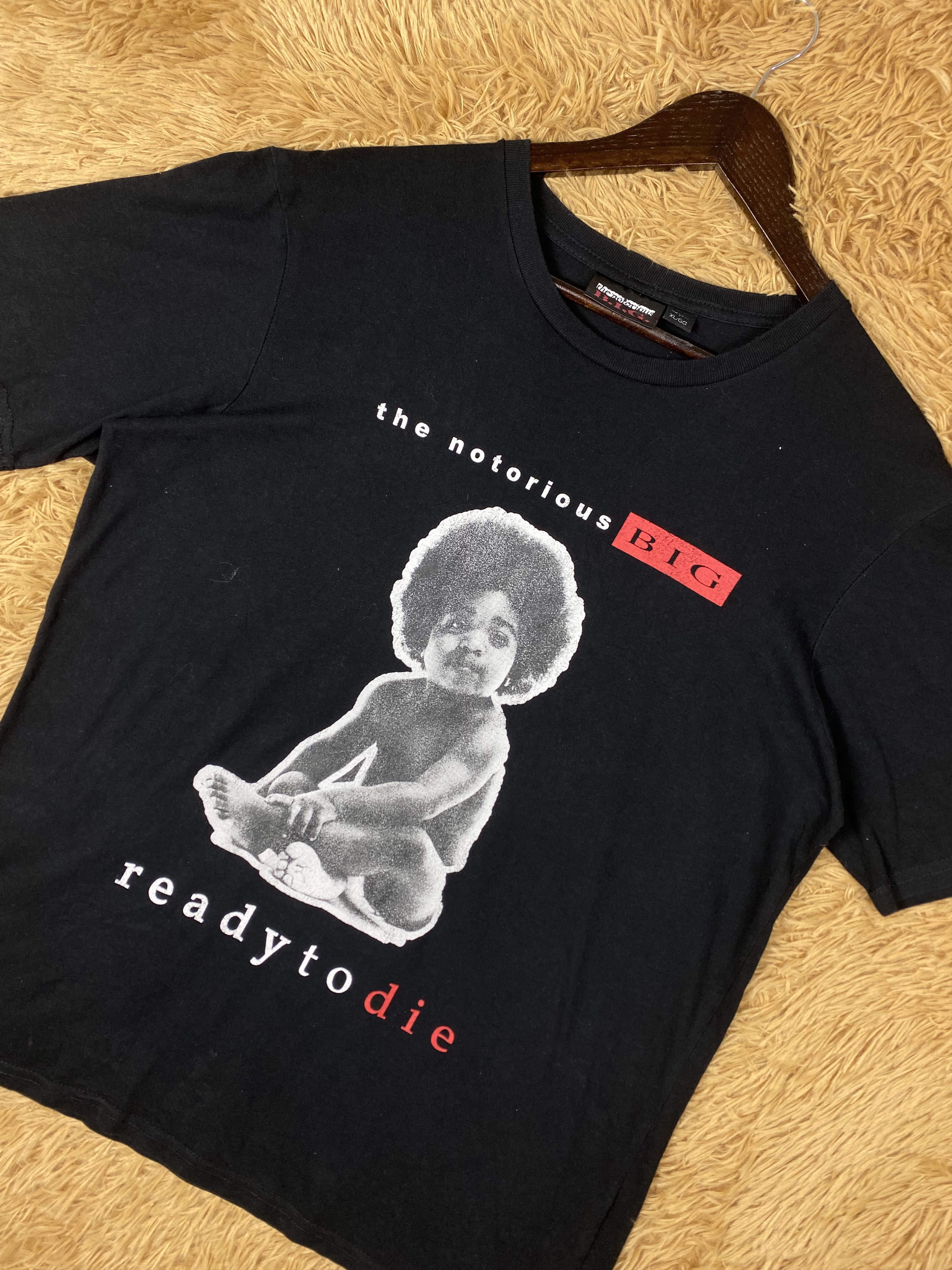 Band Tees Vintage The Notorious Big Hip Hop Short Sleeve T-Shirts Size US XL / EU 56 / 4 - 2 Thumbnail