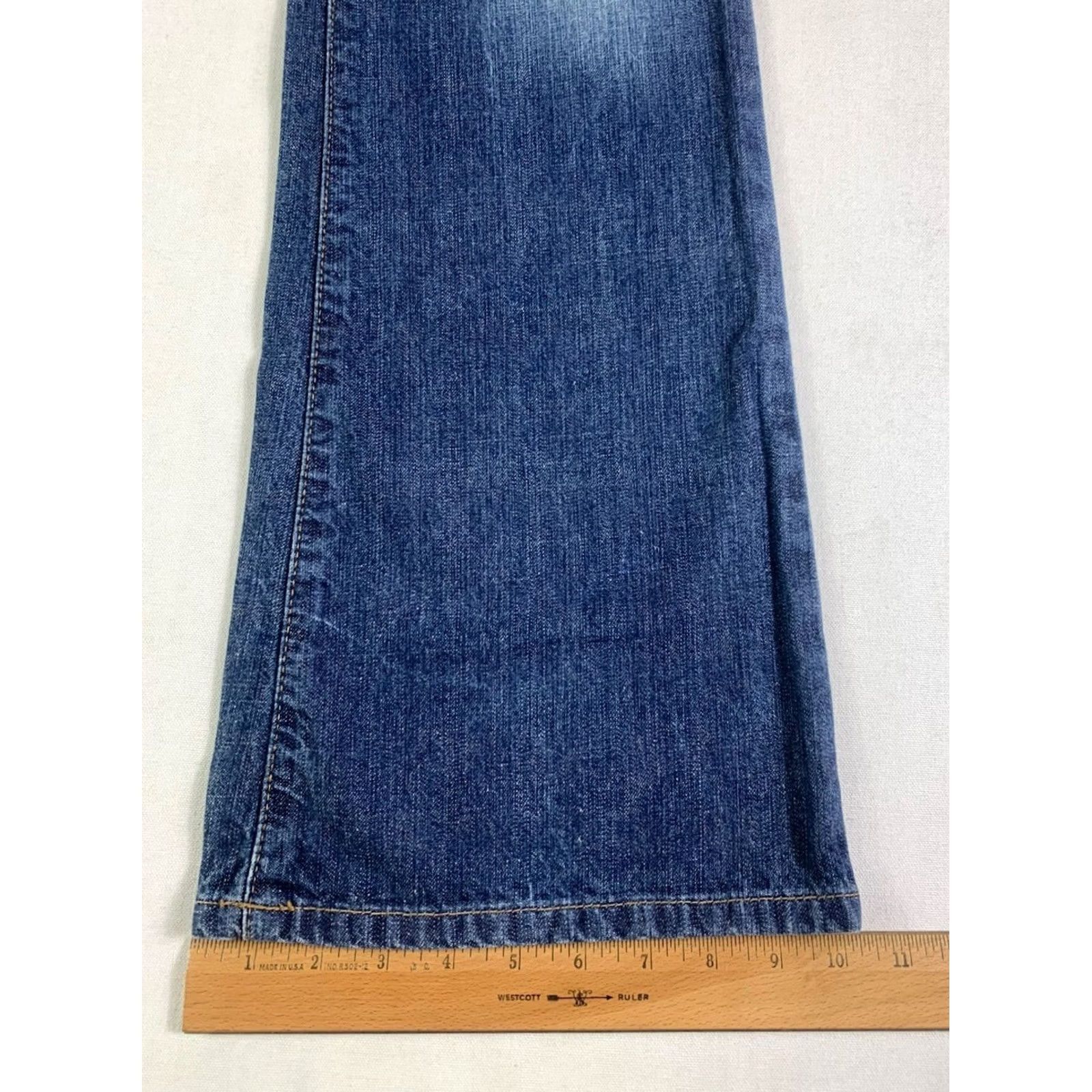 Abercrombie & Fitch Abercrombie & Fitch The Vintage Flare High Rise Jeans Blue Women 12L 34x34 Denim 5-Pocket Regular Fit Size 34" / US 12 / IT 48 - 2 Thumbnail