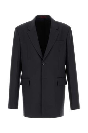 Gucci o1mt1gz0226 Light Wool Gabardine Jacket in Black Size US S / EU 44-46 / 1 - 1 Thumbnail