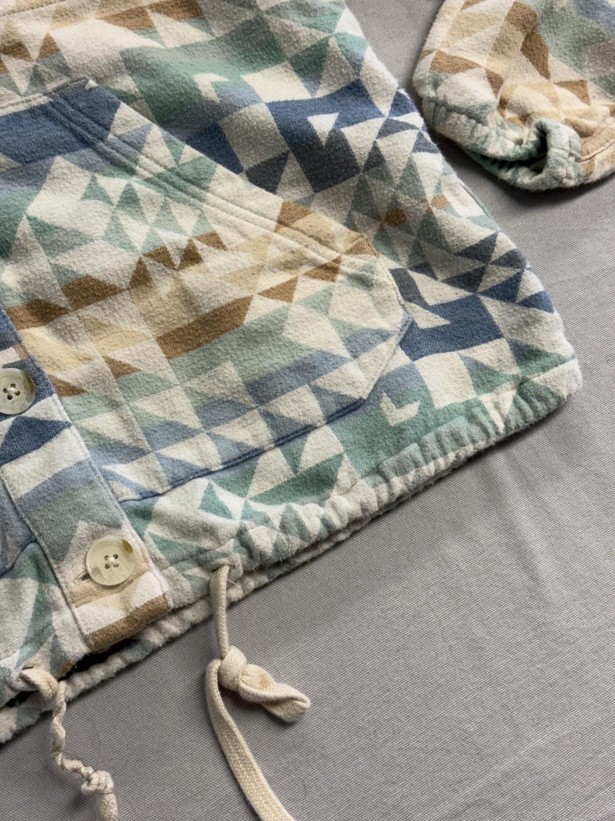 Pendleton Womens Pendleton Button Front Beach Hoodie Aztec Print - S Size S / US 4 / IT 40 - 4 Thumbnail