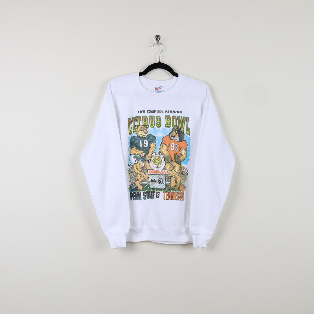 Hanes Vintage 1993 Citrus Bowl Sweatshirt –Penn State vs Tennessee Size US L / EU 52-54 / 3 - 1 Thumbnail