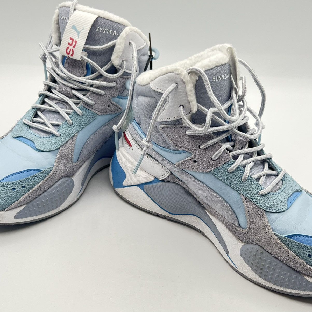 Puma Puma RS-X Mid Winter Grey Blue Athletic Sneakers Men’s 7.5 Size US 7.5 / EU 40-41 - 7 Thumbnail