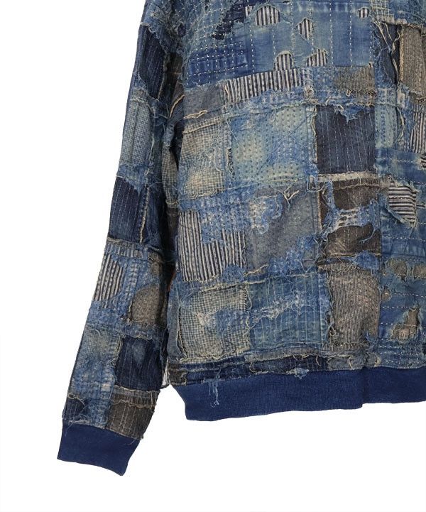 Kapital Kapital Boro x IDG 2Tone Big Sweatshirt Size US L / EU 52-54 / 3 - 4 Thumbnail