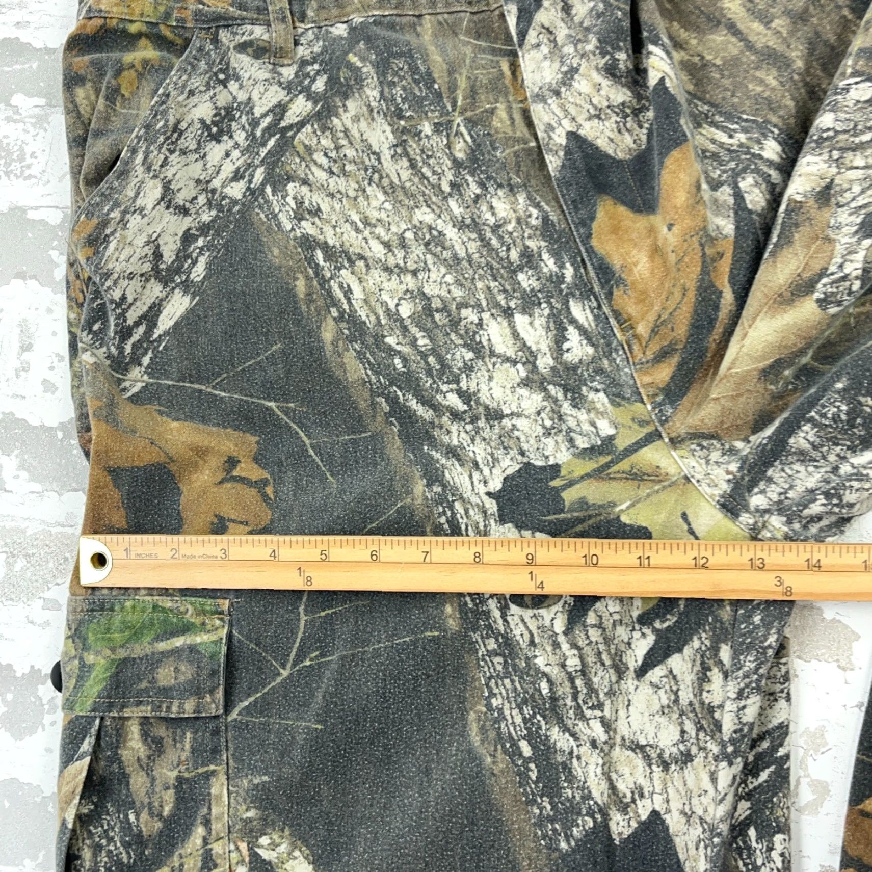 Vintage VINTAGE Mossy Oak Pants Men XL Camouflage Cargo 5-Pocket Belt Loops Green Inseam 32" Relaxed Denim/Canvas Baggy Y2K Mens Size US 36 / EU 52 - 7 Thumbnail
