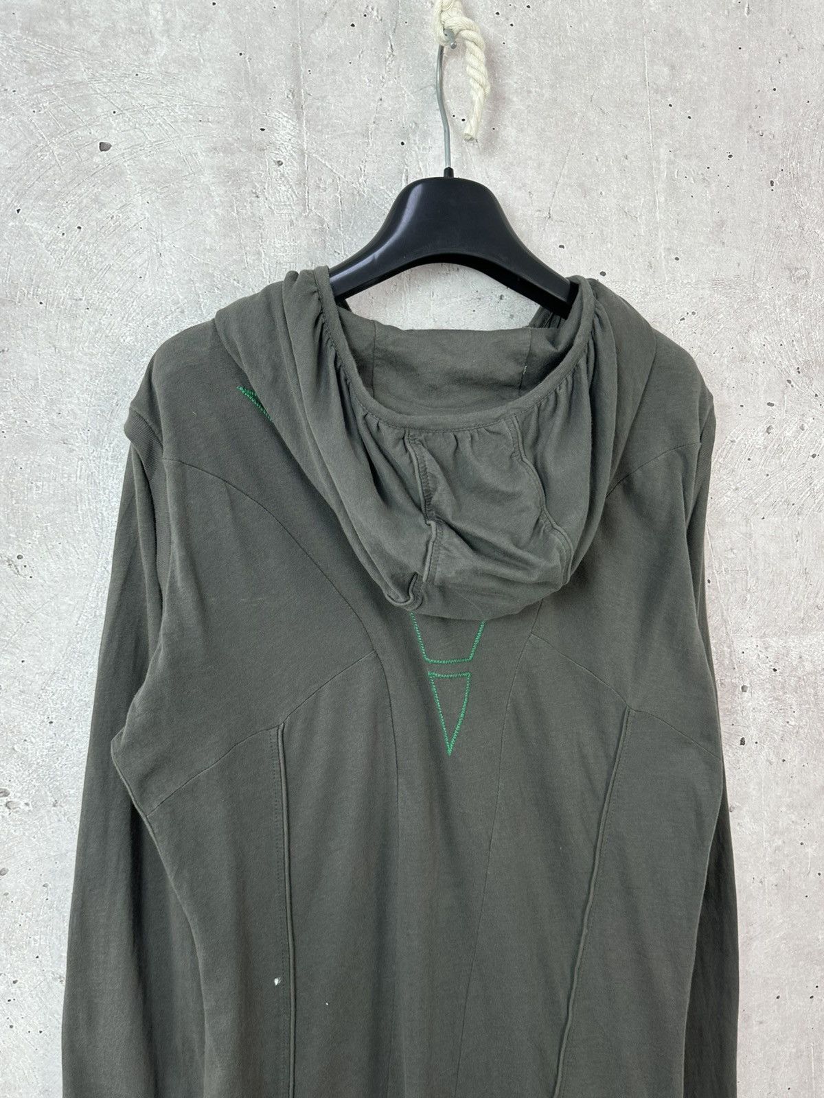 Diesel Vintage Diesel Embroidered Grey Full Zip Hooded Dress Size M / US 6-8 / IT 42-44 - 15 Thumbnail