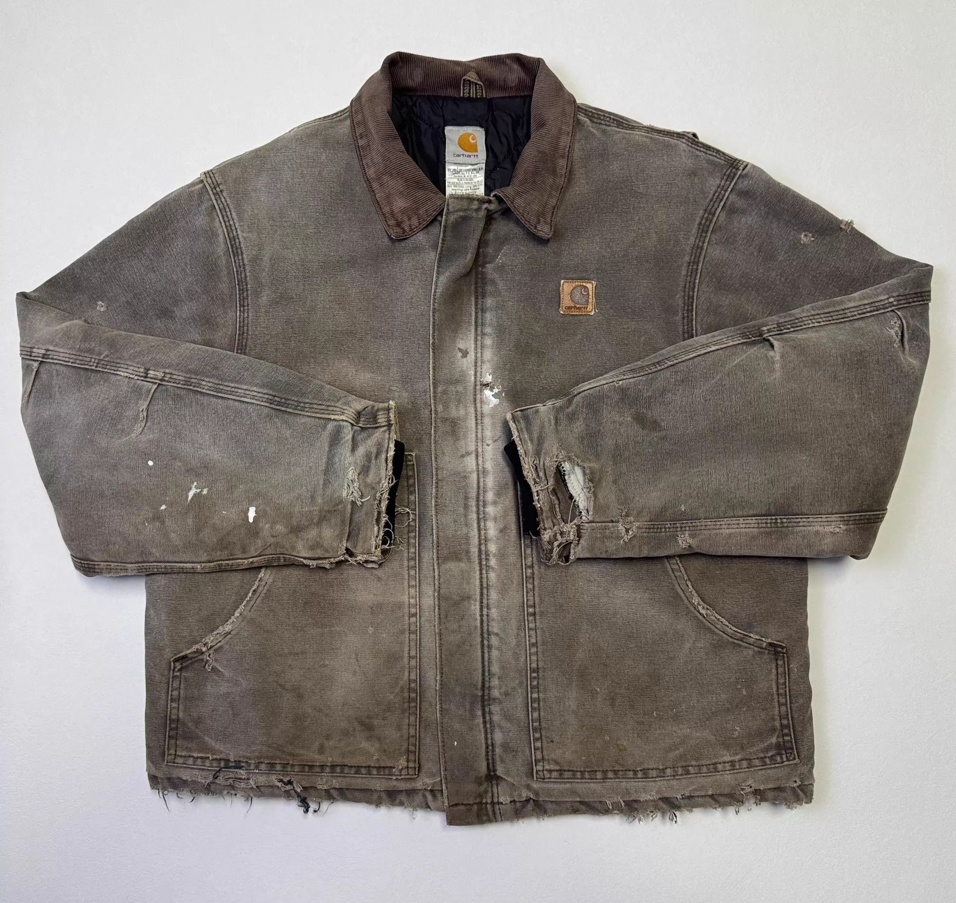 Carhartt Vintage 2003 Carhartt J22 Chestnut L US Made Washed Jacket Size US L / EU 52-54 / 3 - 1 Thumbnail