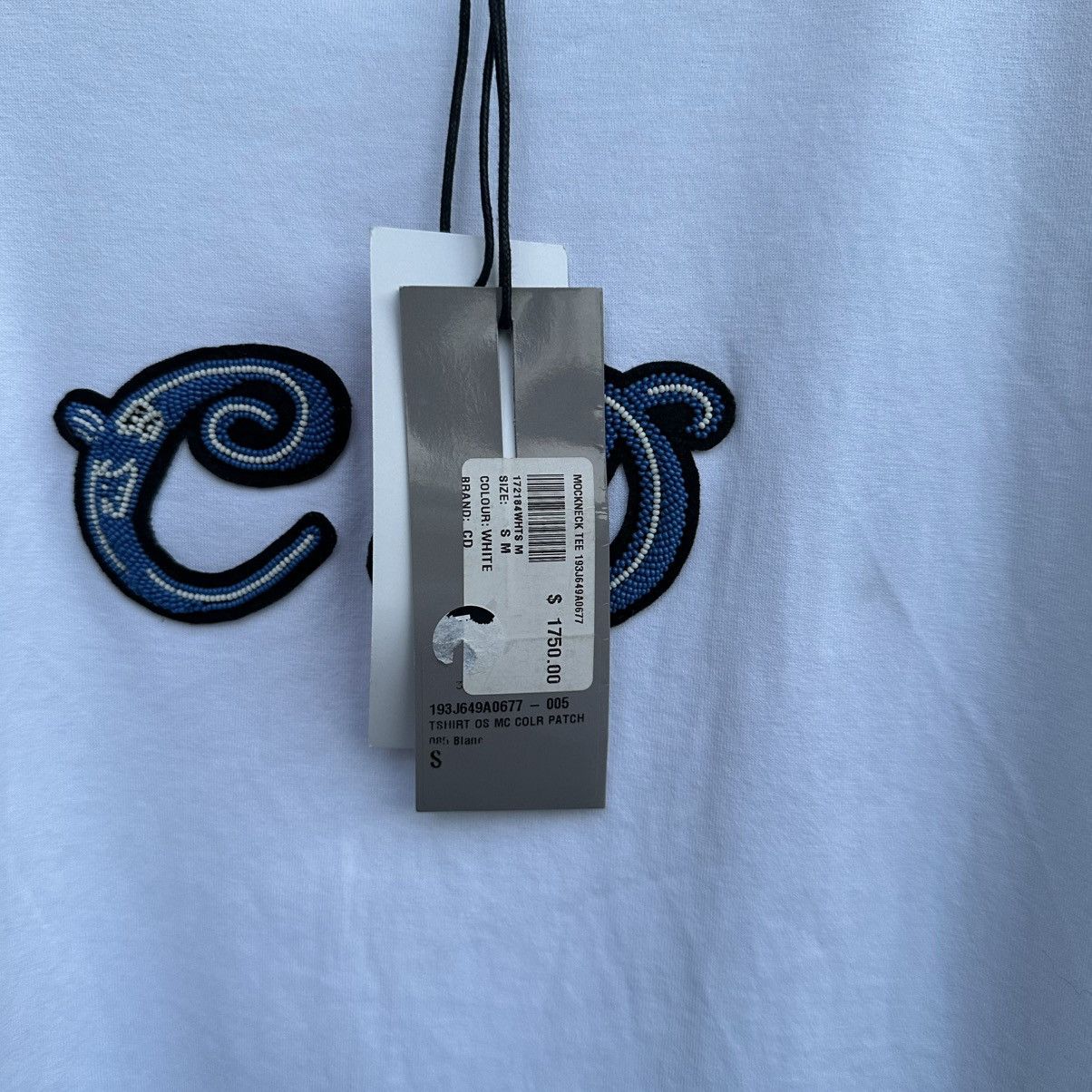 Dior Christian Dior X Kenny Scharf Sequin Logo Tee Size US S / EU 44-46 / 1 - 6 Thumbnail
