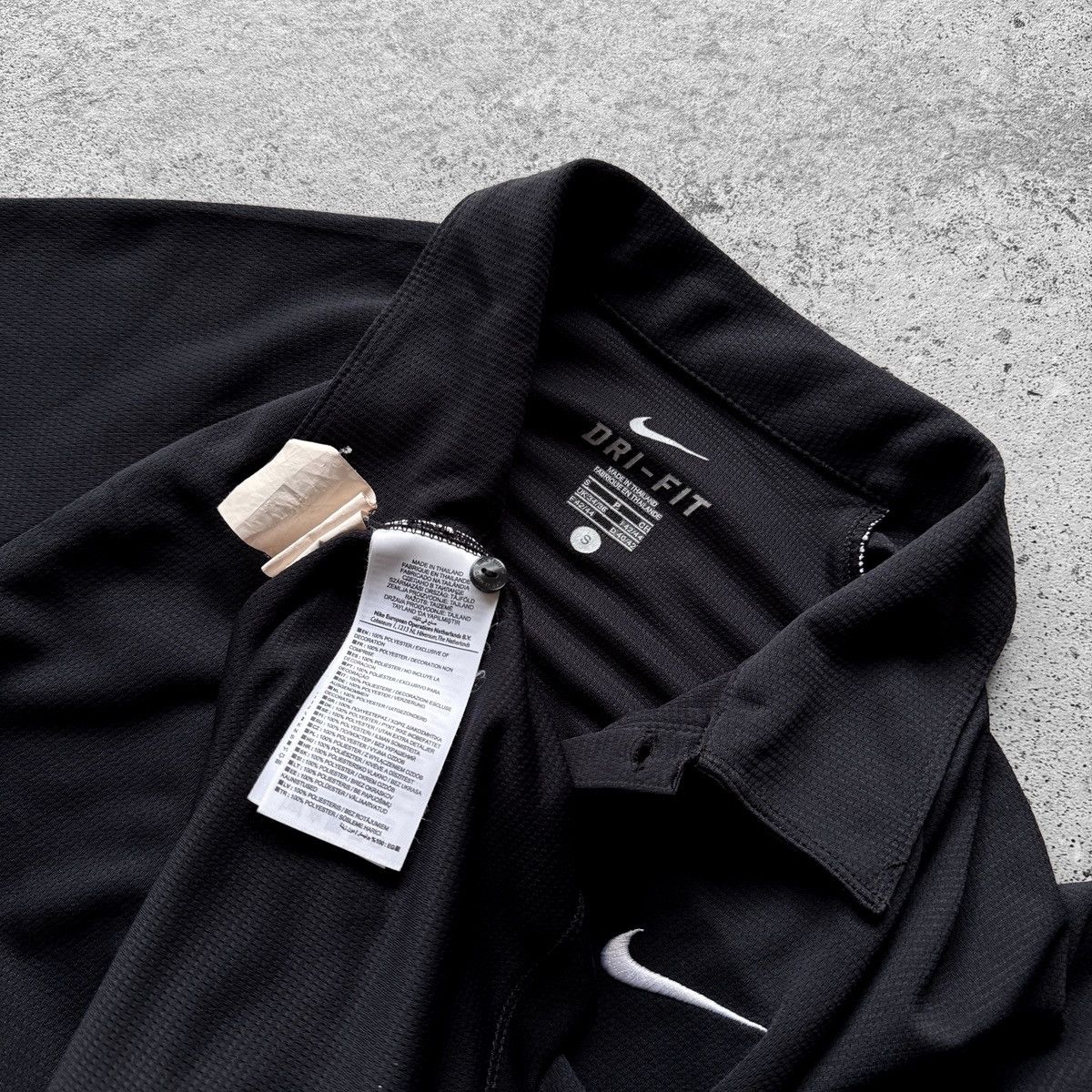 Nike Nike Court Mens Dri Fit Polo Shirt Black SS Collar Neck Size US S / EU 44-46 / 1 - 4 Thumbnail
