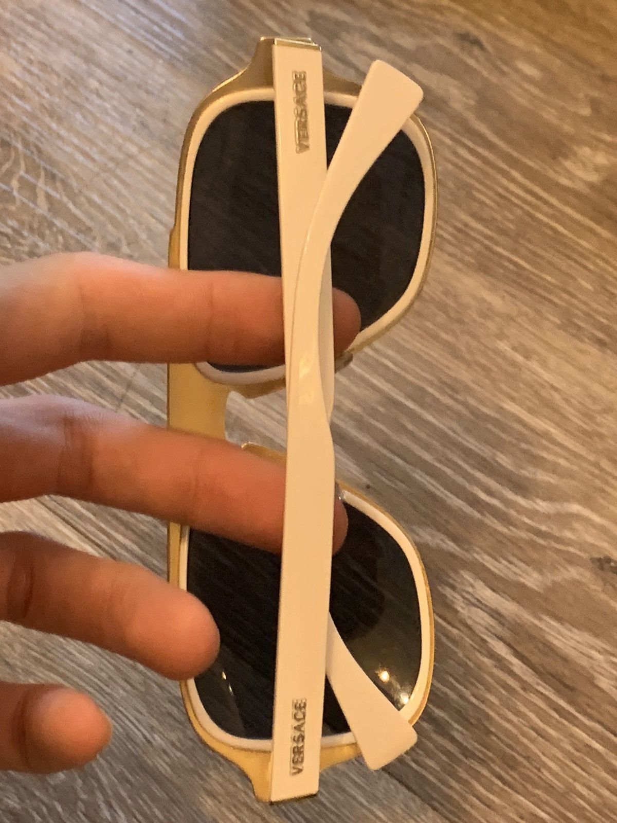Versace NEW VERSACE VE2199 1002/87 SUNGLASSES VERSACE MOD 2199 WHITE Size ONE SIZE - 22 Thumbnail