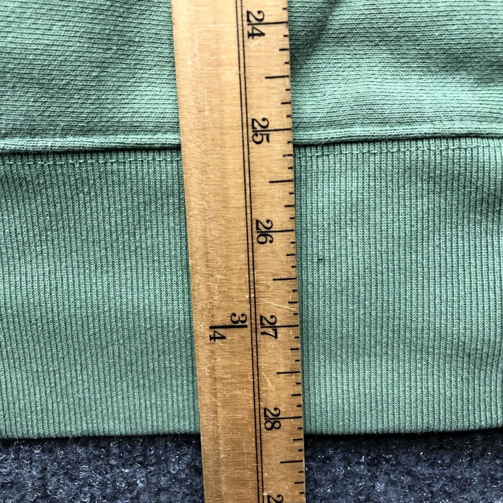 Champion VINTAGE Champion Reverse Weave Sweatshirt Mens XL Green 1/4 Zip Phys Ed Fleece Size US XL / EU 56 / 4 - 2 Thumbnail