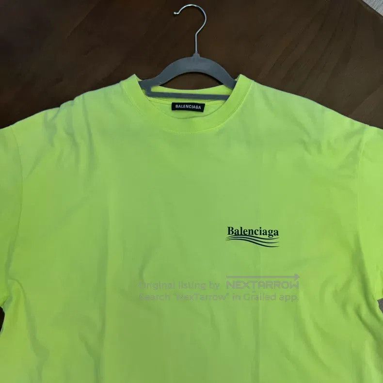 Balenciaga Balenciaga Coca-Cola Short Sleeve Neon Green Size US L / EU 52-54 / 3 - 6 Thumbnail