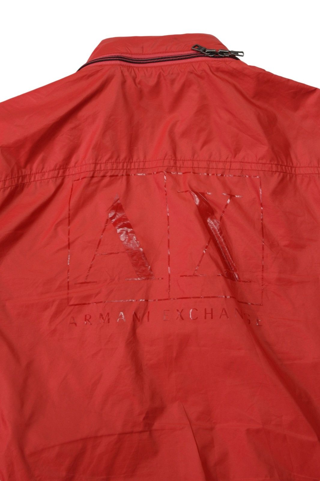 Armani 2000S ARMANI EXCHANGE NYLON HIDDEN HOOD JACKET Size US L / EU 52-54 / 3 - 5 Thumbnail