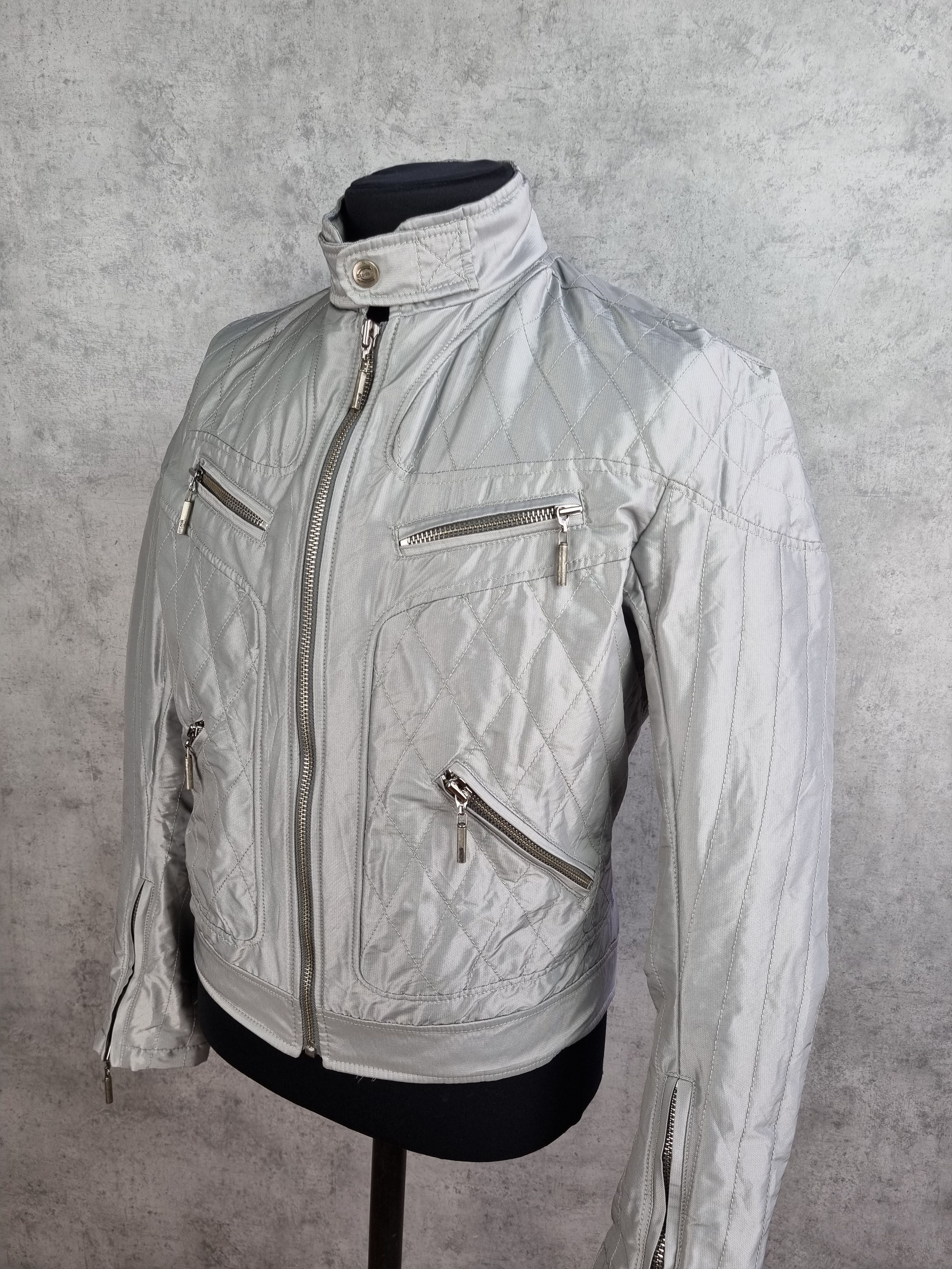 Just Cavalli × Roberto Cavalli Roberto CAVALLI Metallic Astronaut Design like HELMUT LANG Size US M / EU 48-50 / 2 - 22 Thumbnail