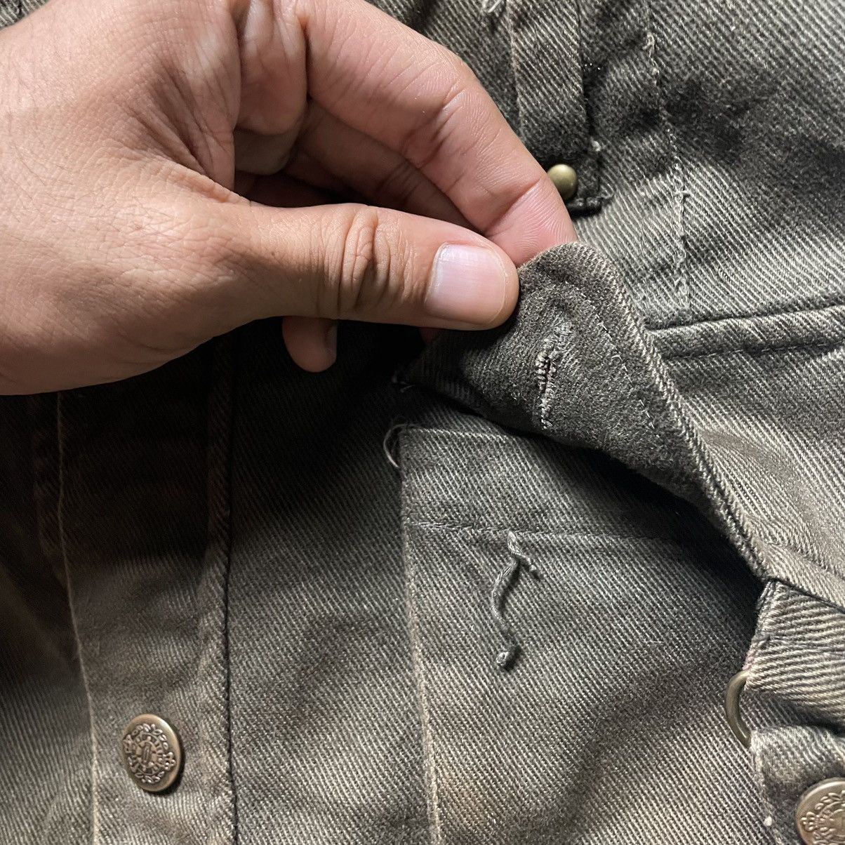 If Six Was Nine × Japanese Brand × Le Grande Bleu (L.G.B.) 🇯🇵 VINTAGE 1998 H.C.M HOMME BONDAGE PARKA JACKET Size US M / EU 48-50 / 2 - 11 Thumbnail