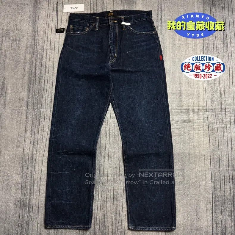 Wtaps Wtaps size M Color wash loose straight jeans Size US 38 / EU 54 - 1 Thumbnail