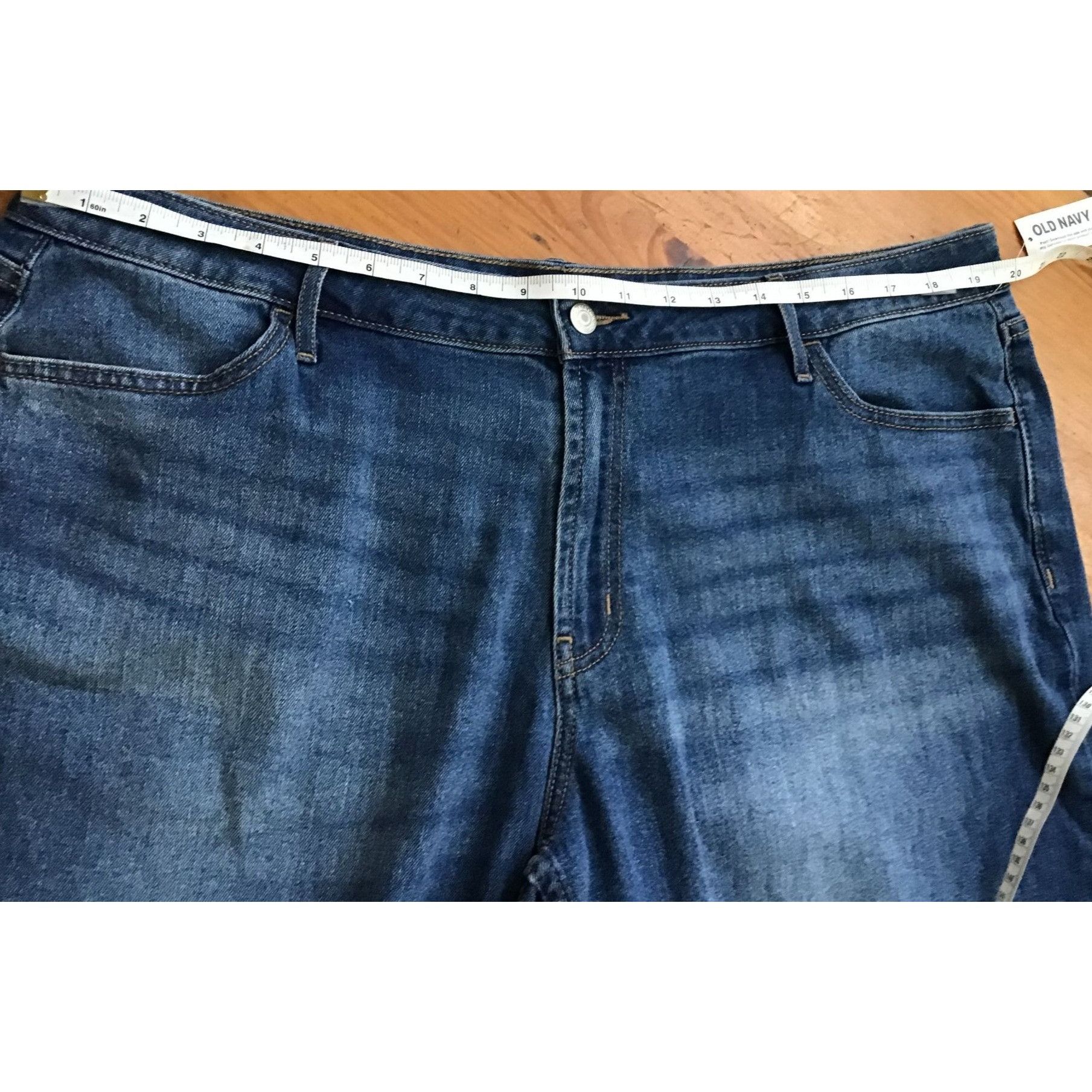 Old Navy Old Navy Womens Relaxed Fit Denim Jeans Size 20 Made Of Cott Size 42" / US 20 - 3 Thumbnail