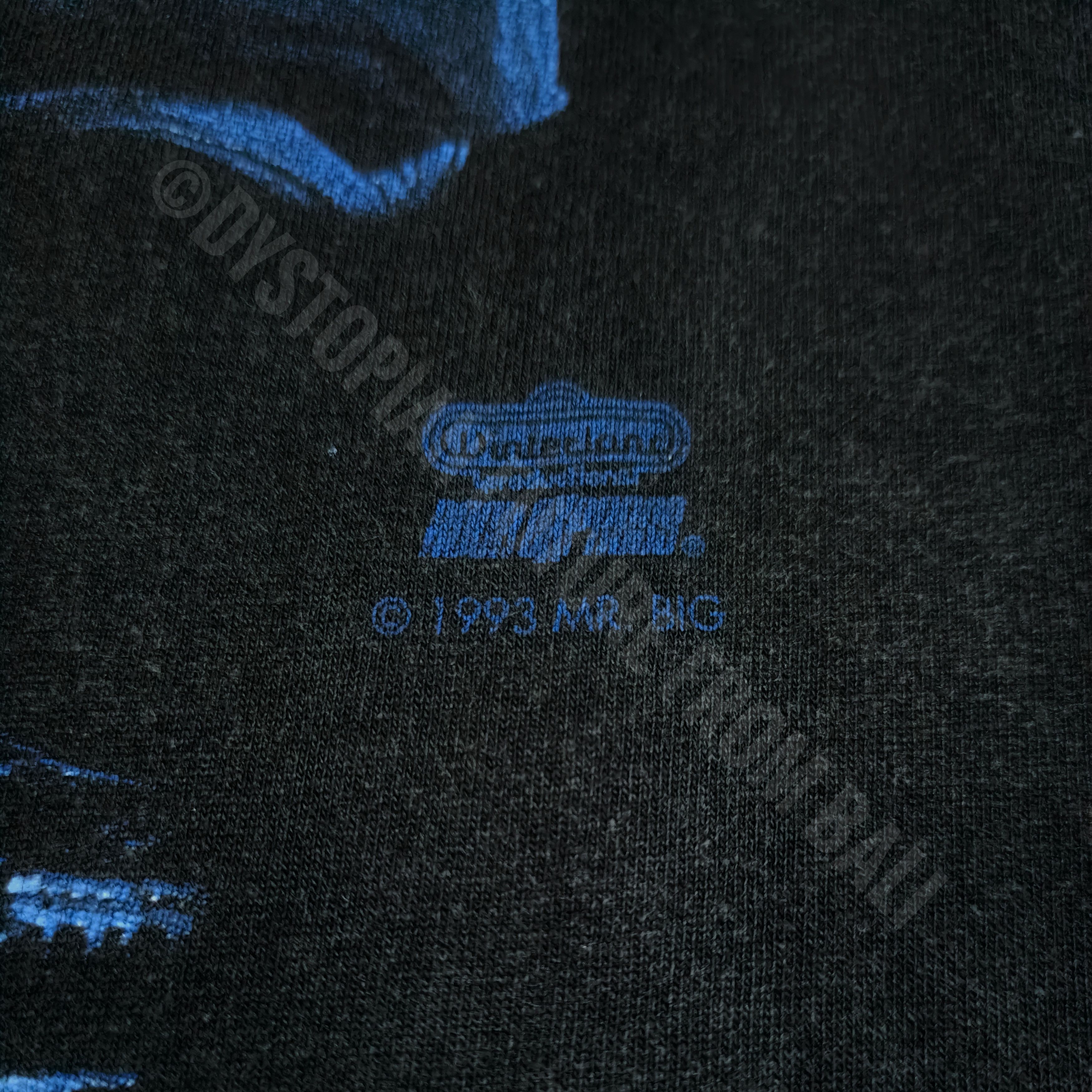 Band Tees × Hanes × Vintage Vintage 1993 Mr. Big - Bump Ahead 1993 Tour Band T-shirt Size US M / EU 48-50 / 2 - 4 Thumbnail